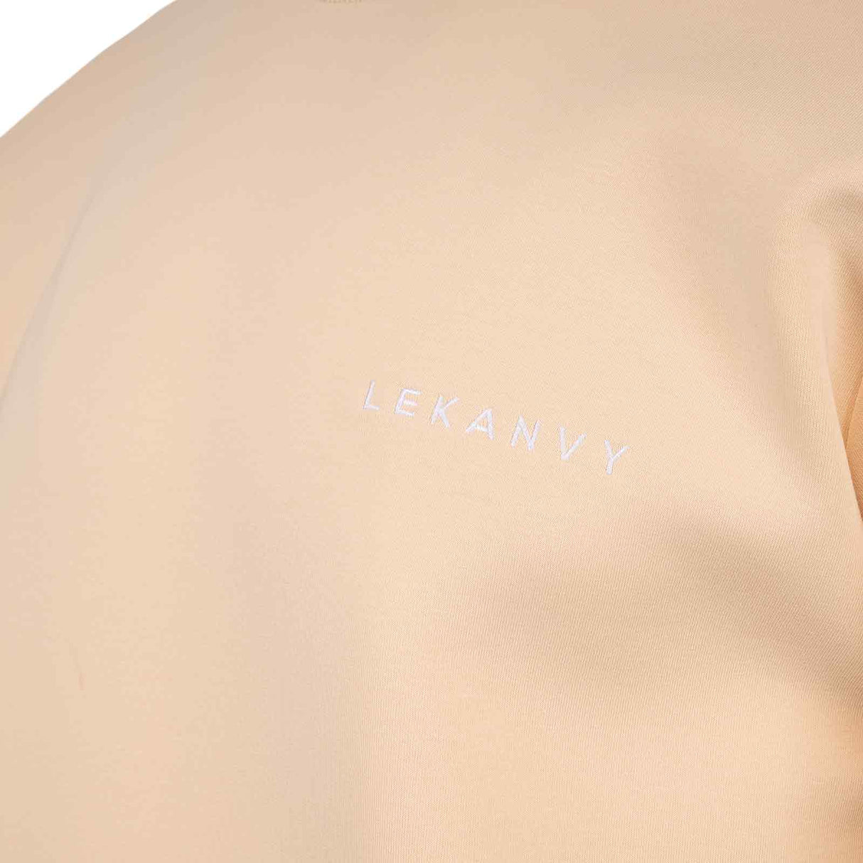 LeKanvy Versatile Cream Unisex Crew Neck