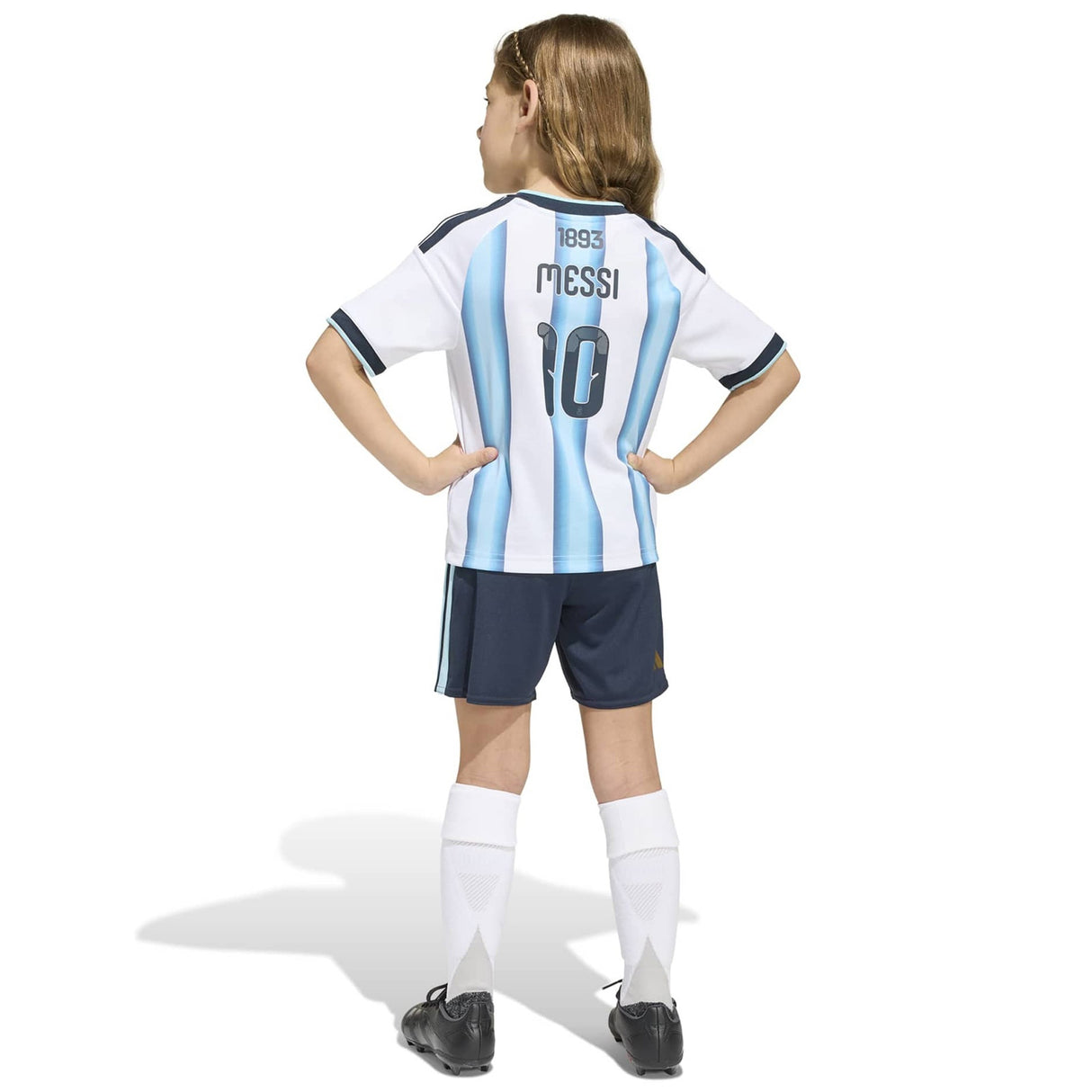 adidas Argentina WC26 Kids Home Kit Wht