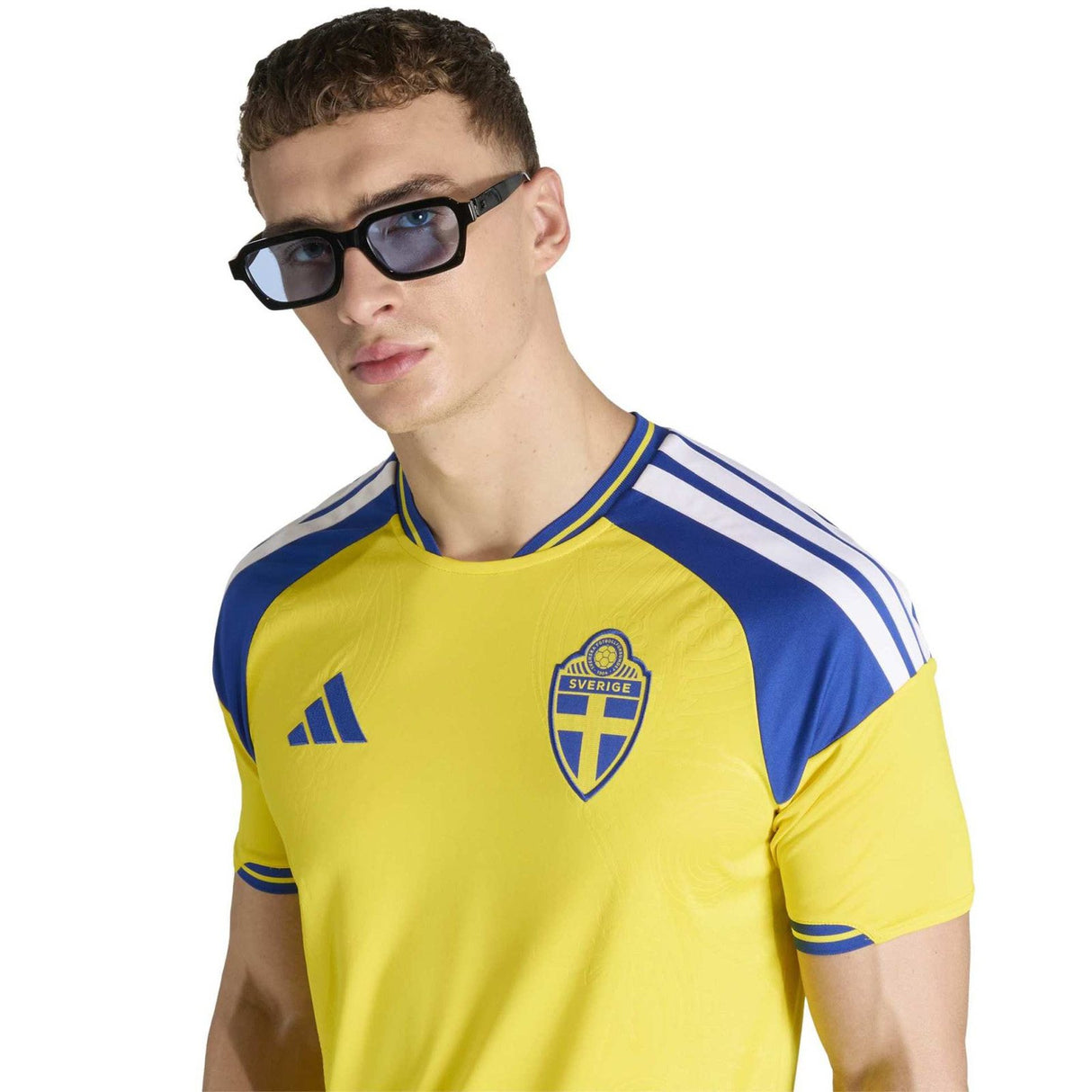 adidas Sweden WC26 Home Jersey Yellow