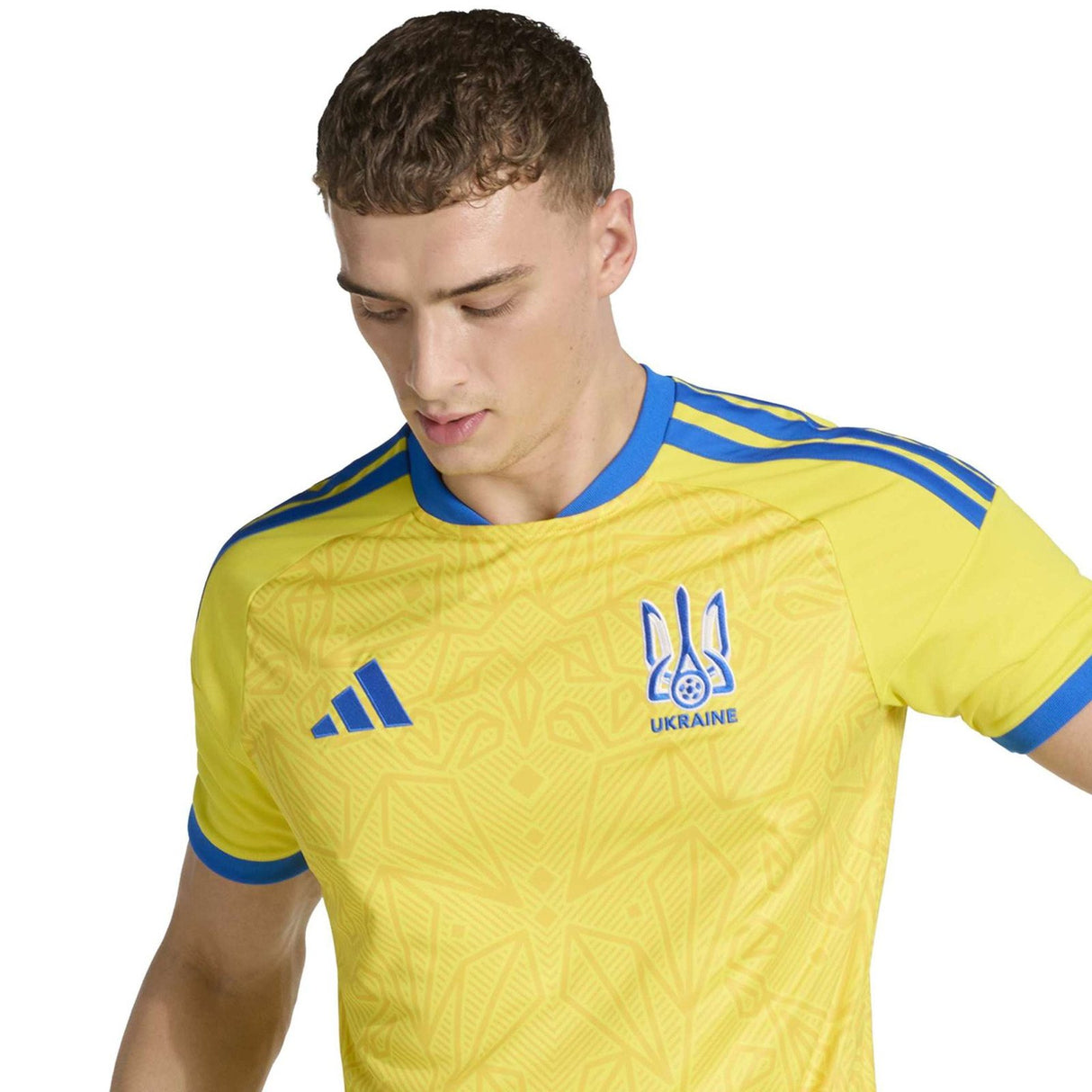 adidas Ukraine WC26 Home Jersey Yellow