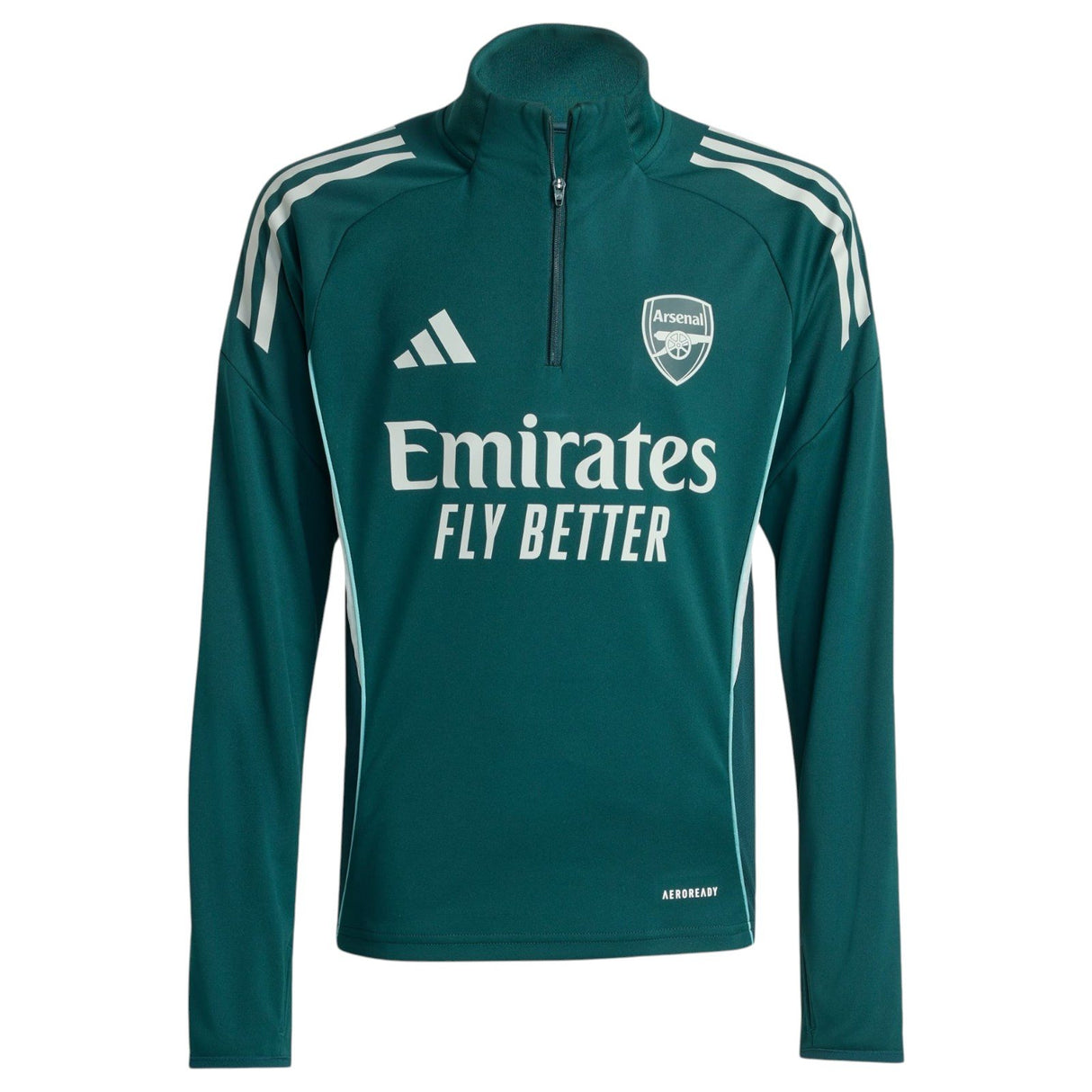adidas Arsenal Football Tiro 2025/26 Kids Competition Half-Zip Training Top