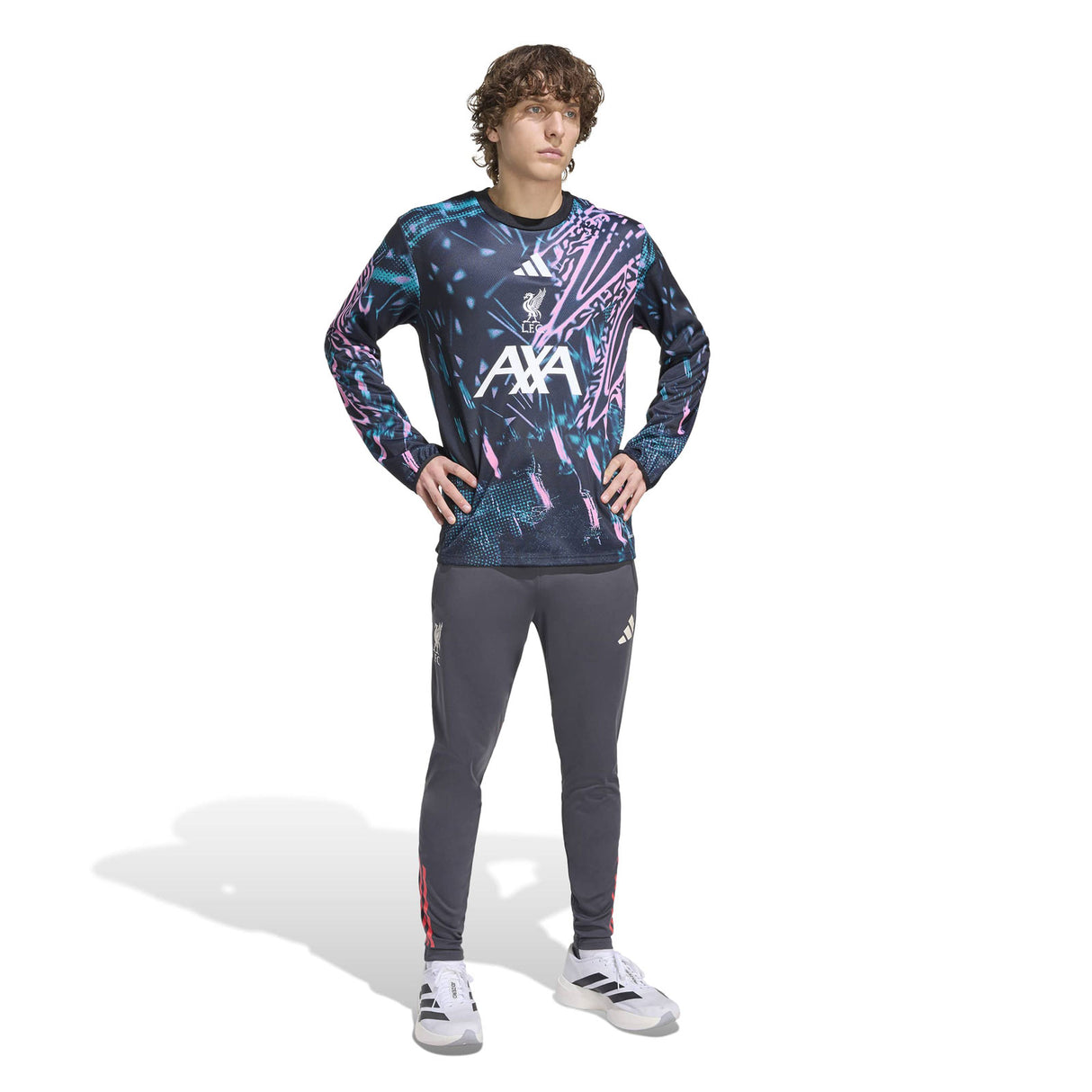 adidas LFC 25 PM Crew Top Black