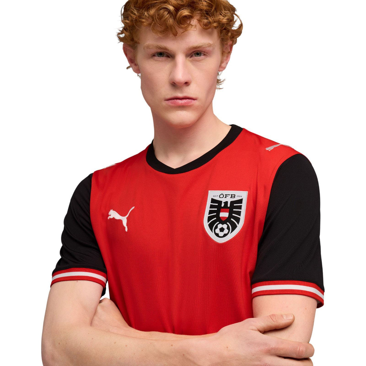 PUMA AUSTRIA WC26 HOME JERSEY RED