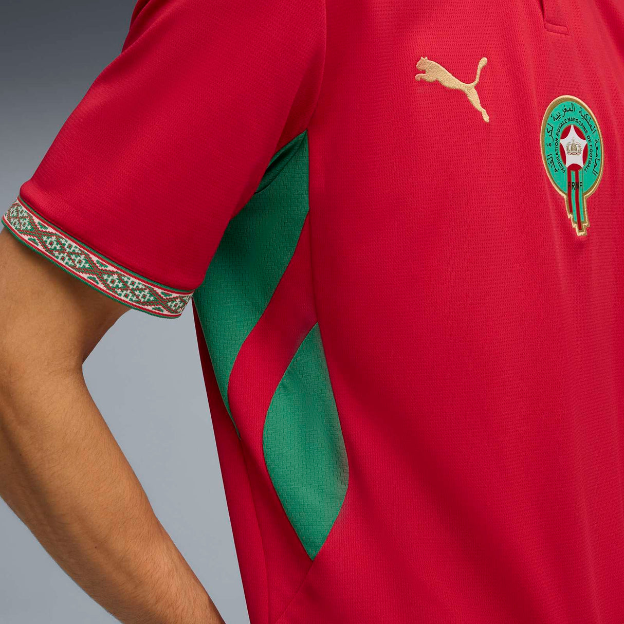 Puma Morocco Football World Cup 2026 Mens Home Jersey