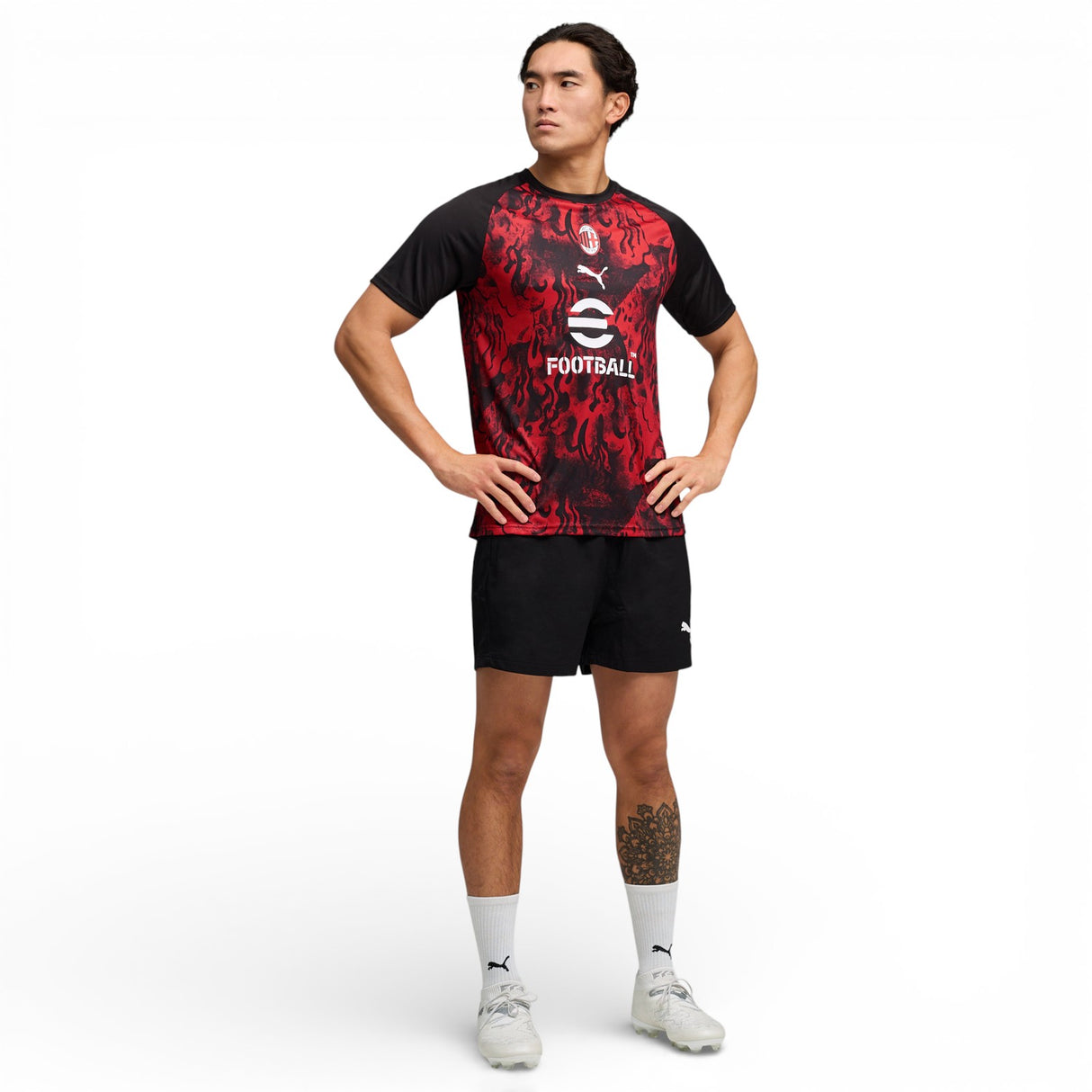 PUMA AC MILAN 25 PM JERSEY RED