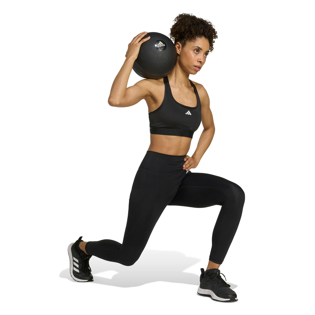 adidas Wmn Optimal PW ESS 7/8 Tights Blk