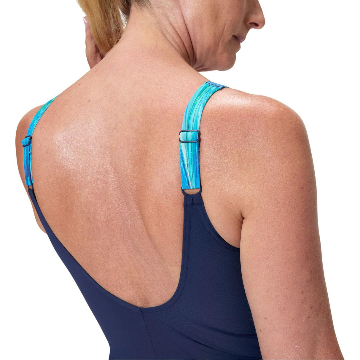 SPEEDO PRINT LUNA LUSTRE ONE PIECE NAVY