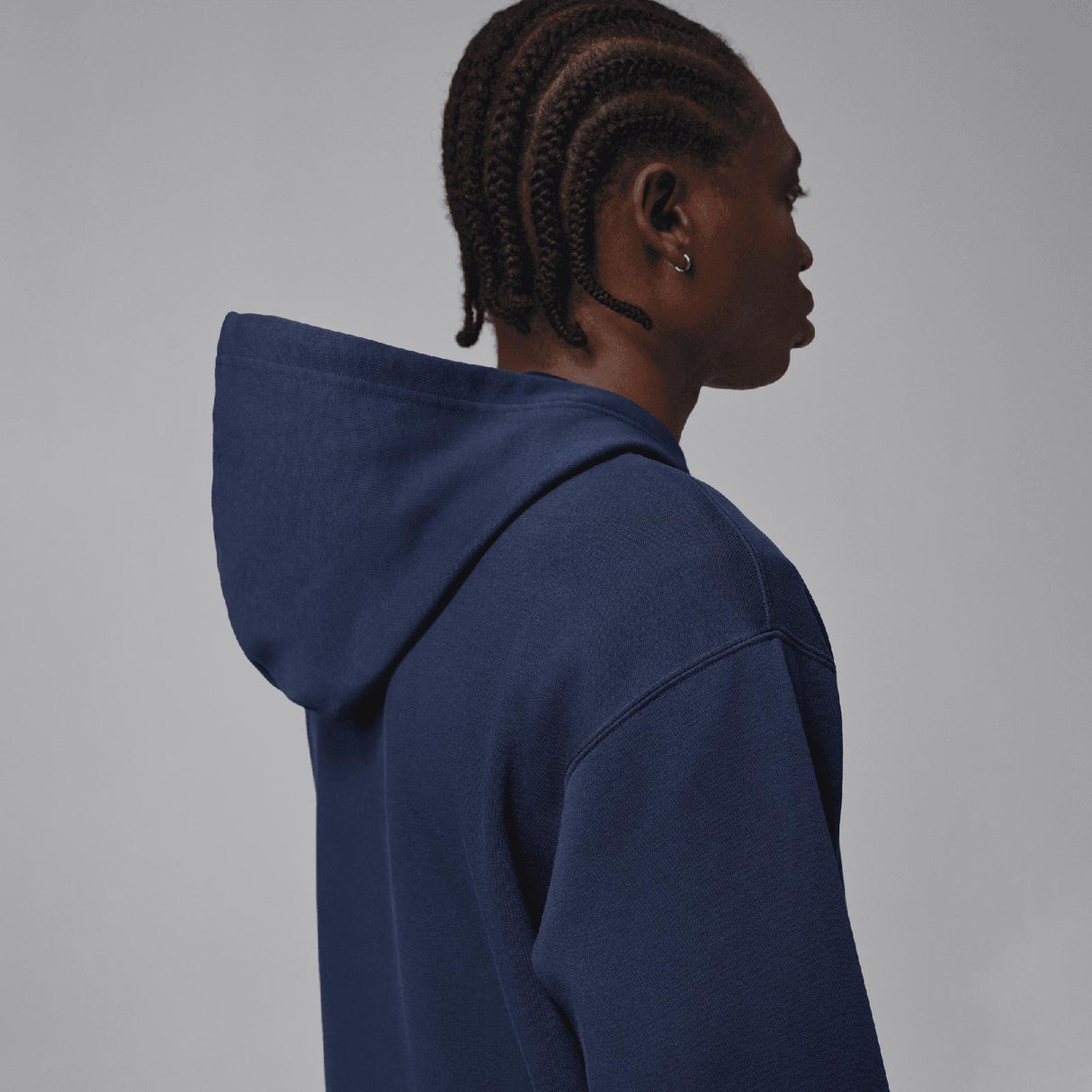 NIKE JORDAN JUMPMAN FLEECE HOODIE NVY