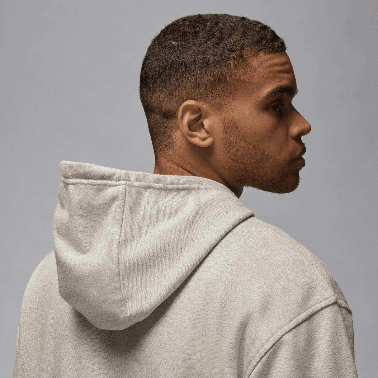 NIKE JORDAN DRI-FIT PULLOVER HOODIE GREY