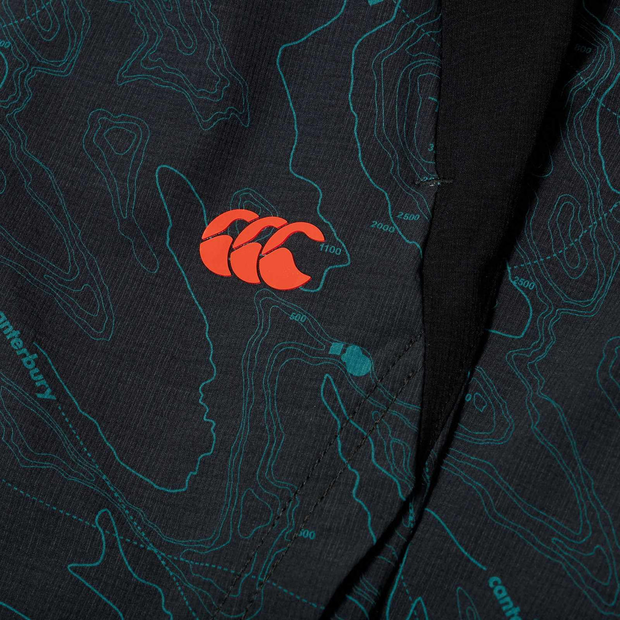 Canterbury Mens TEMPO WOVEN SHORT 5 Blk