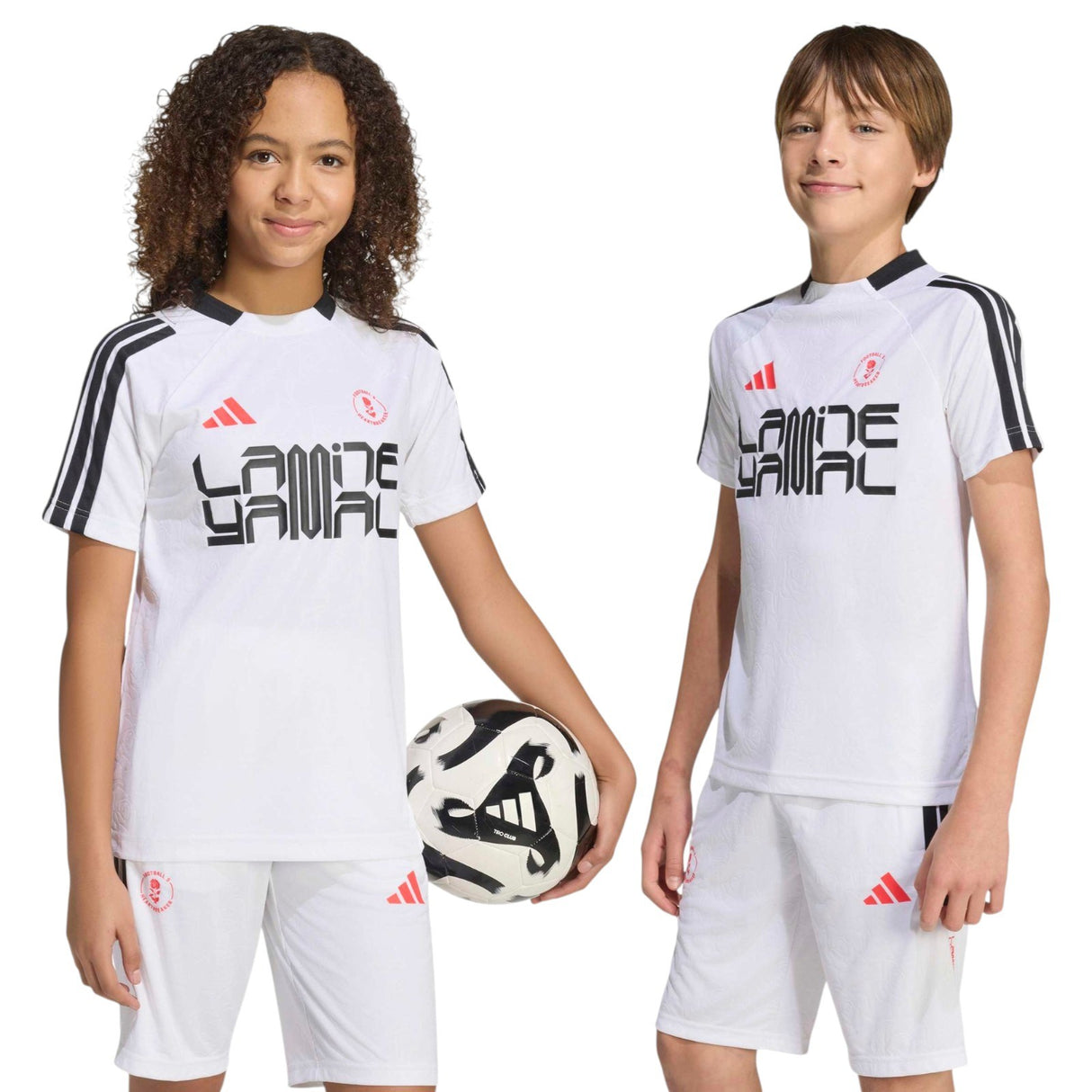 adidas Boys LY Hot Tee White