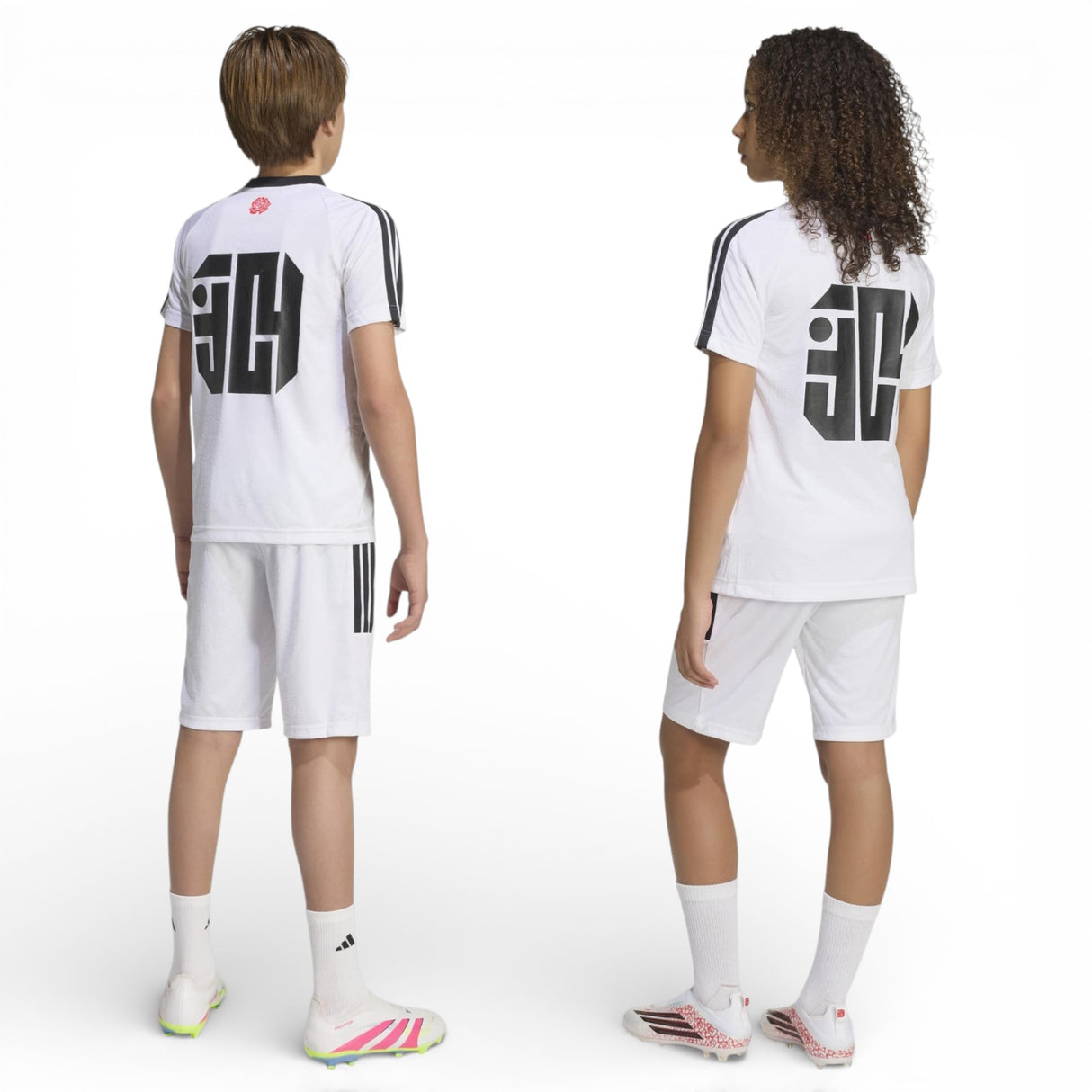 adidas Boys LY Hot Shorts White