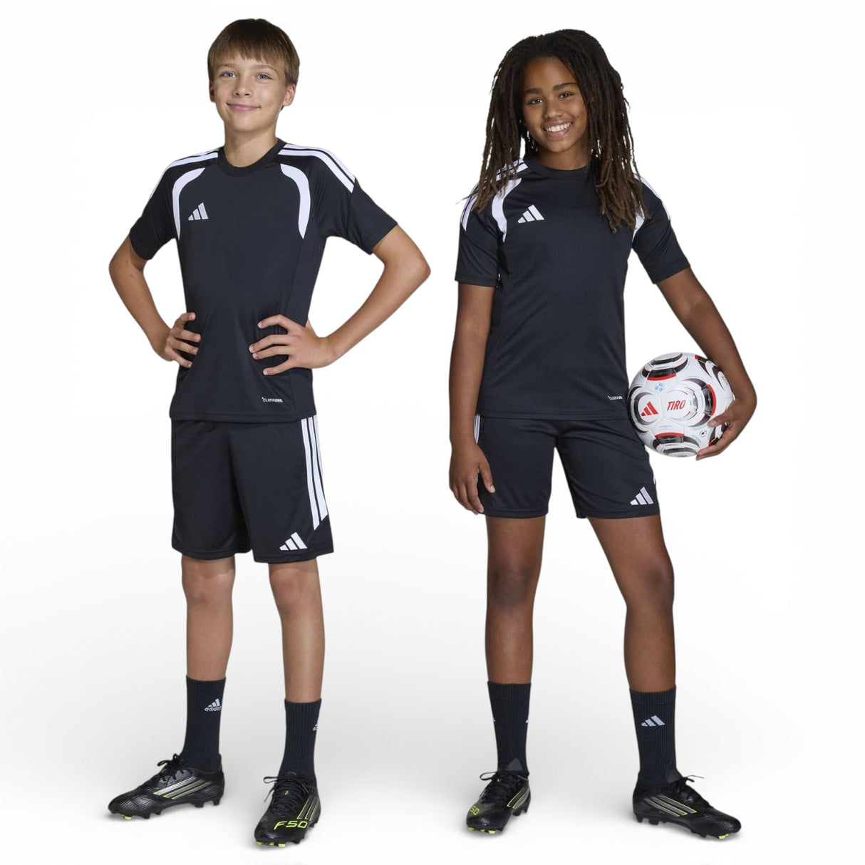 adidas Boys Tiro 26 Shorts Black