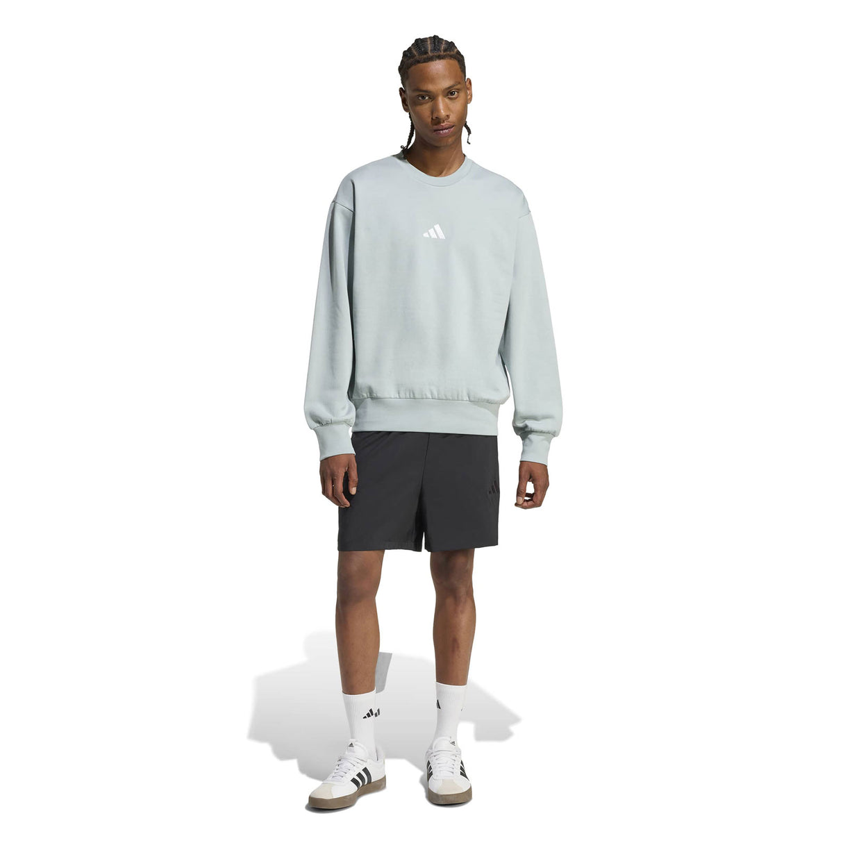 adidas Mens Feelcosy Sweater Green