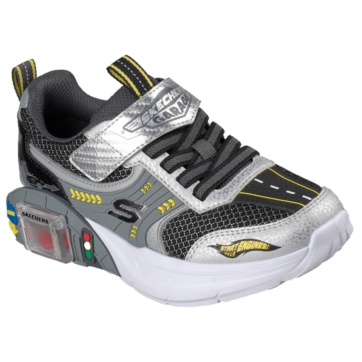 Skechers GARAGE Jr Boys Silver