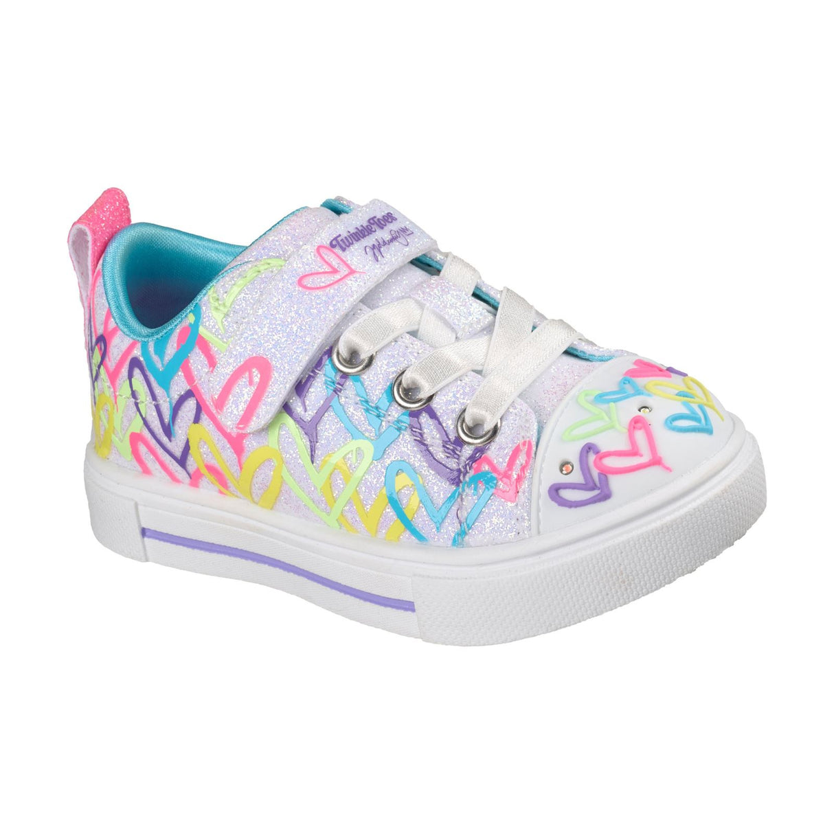 Skechers TWINKLE SPARKS Inf Girls White