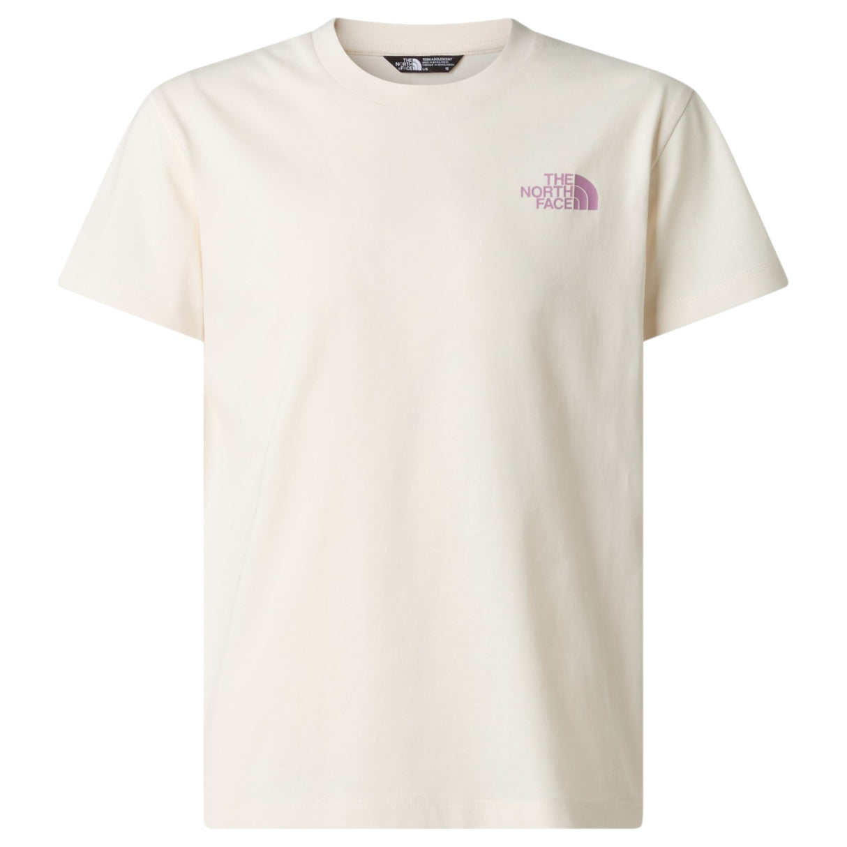 TNF TEEN Girls VOYAGE RELAX SS Tee White