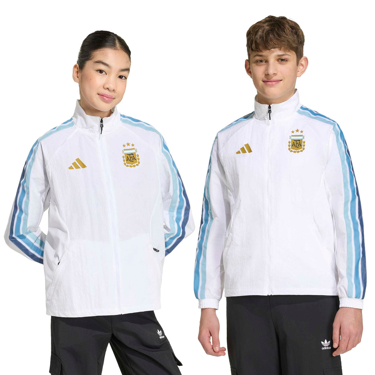 adidas Argentina Football World Cup 2026 Kids Home Jacket