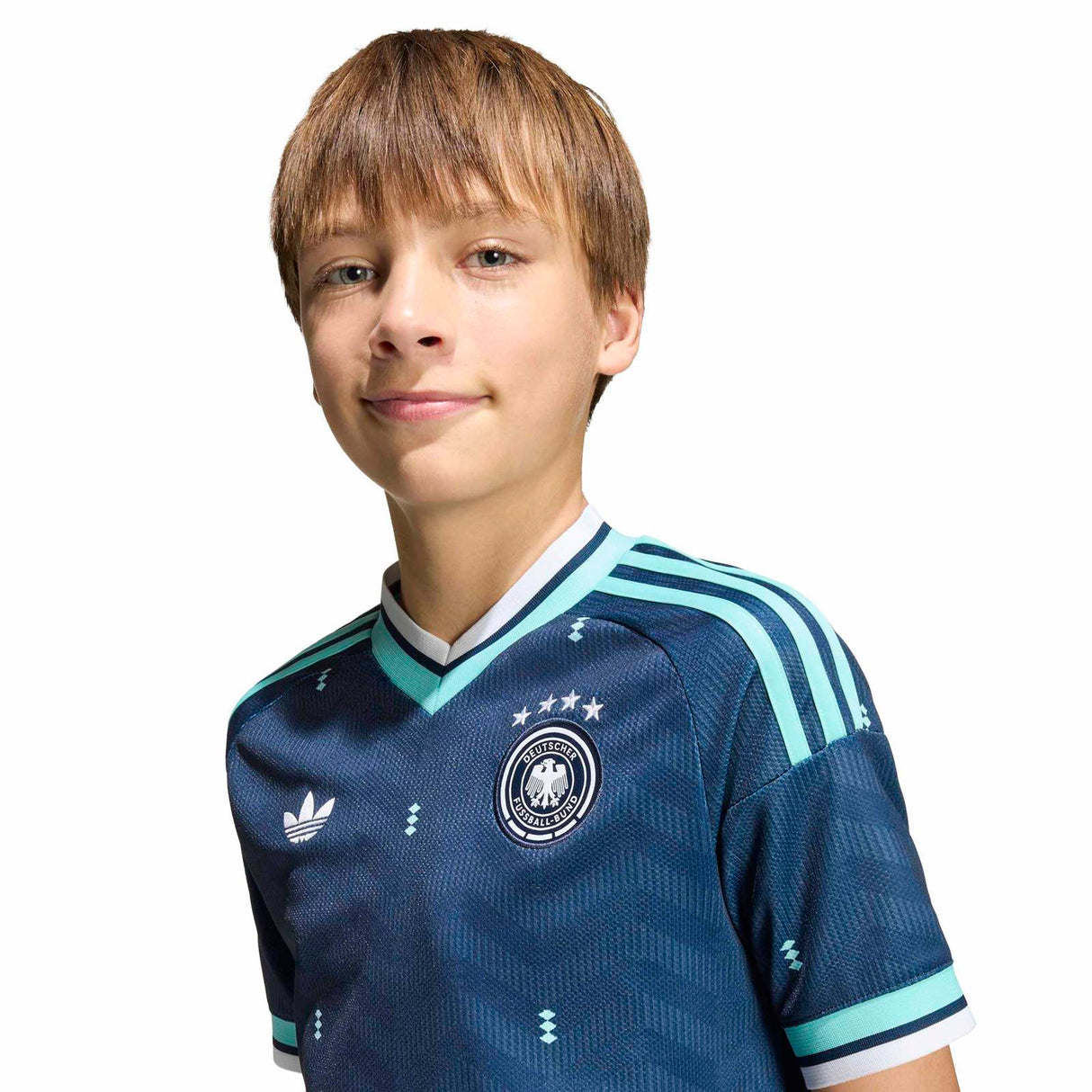 adidas OG Germany Football World Cup 2026 Kids Away Jersey