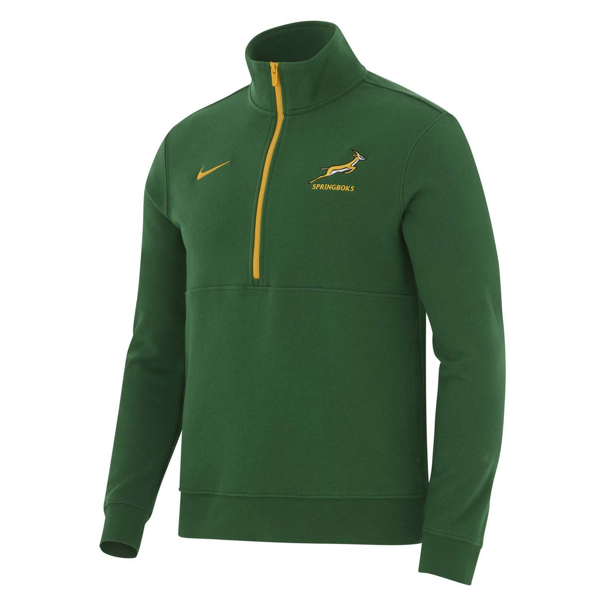 NIKE SPRINGBOKS MNS HALF ZIP SWEATER Grn