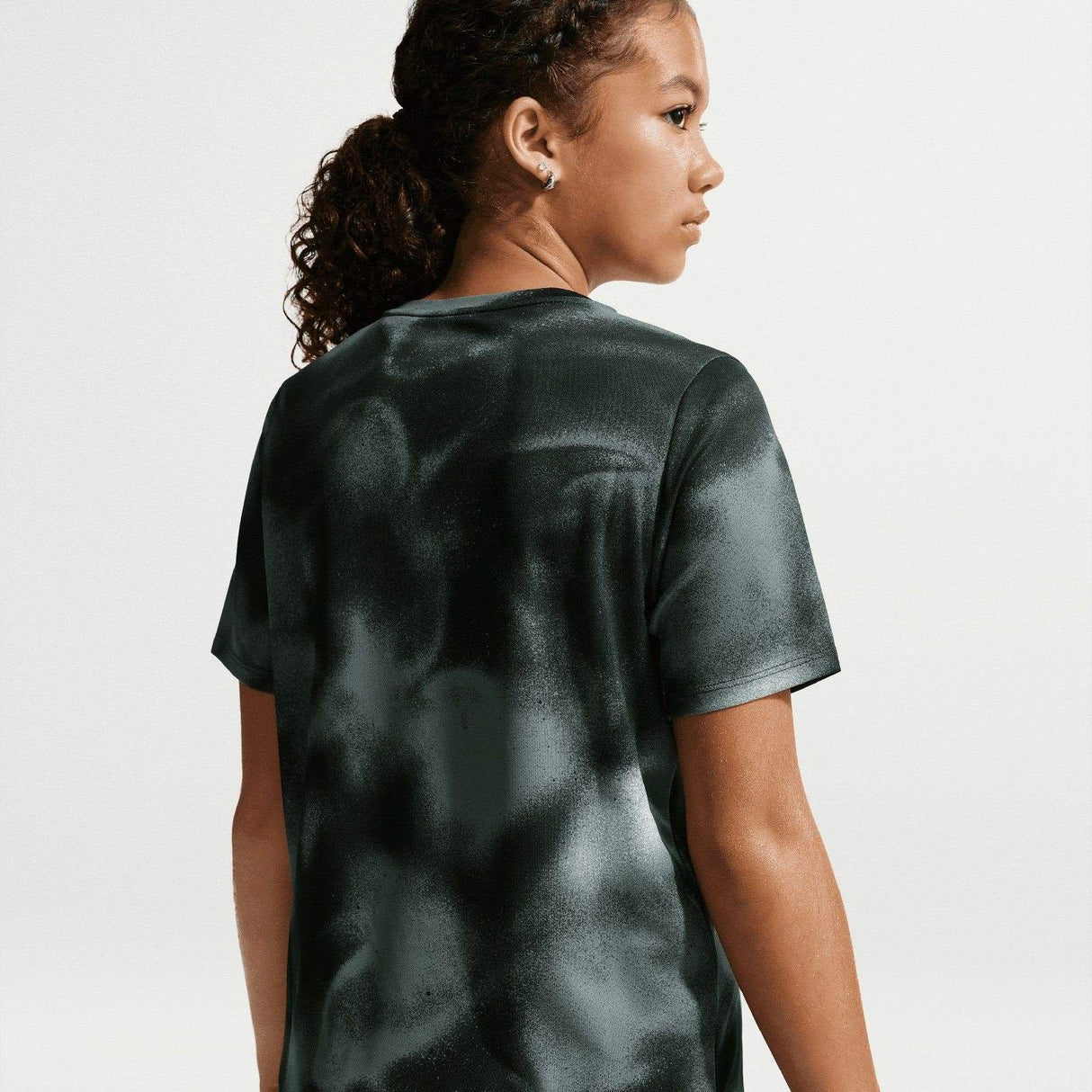 Nike Boys DF MILER SS TOP NOVELTY Black