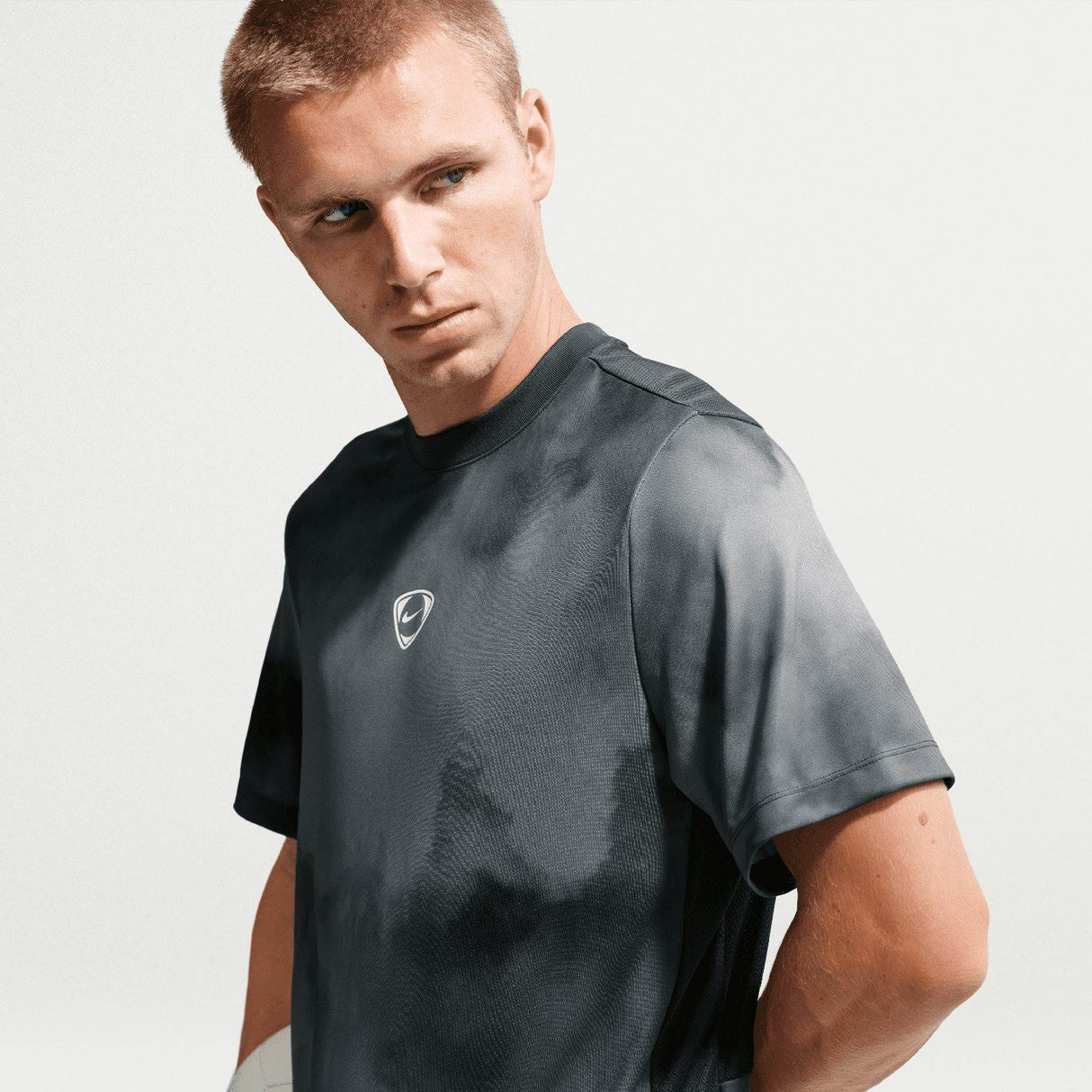 Nike Mens DF ACD SS TOP GX AOP Black