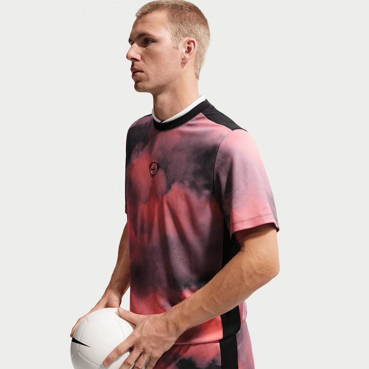 Nike Mens DF ACD SS TOP GX AOP Red