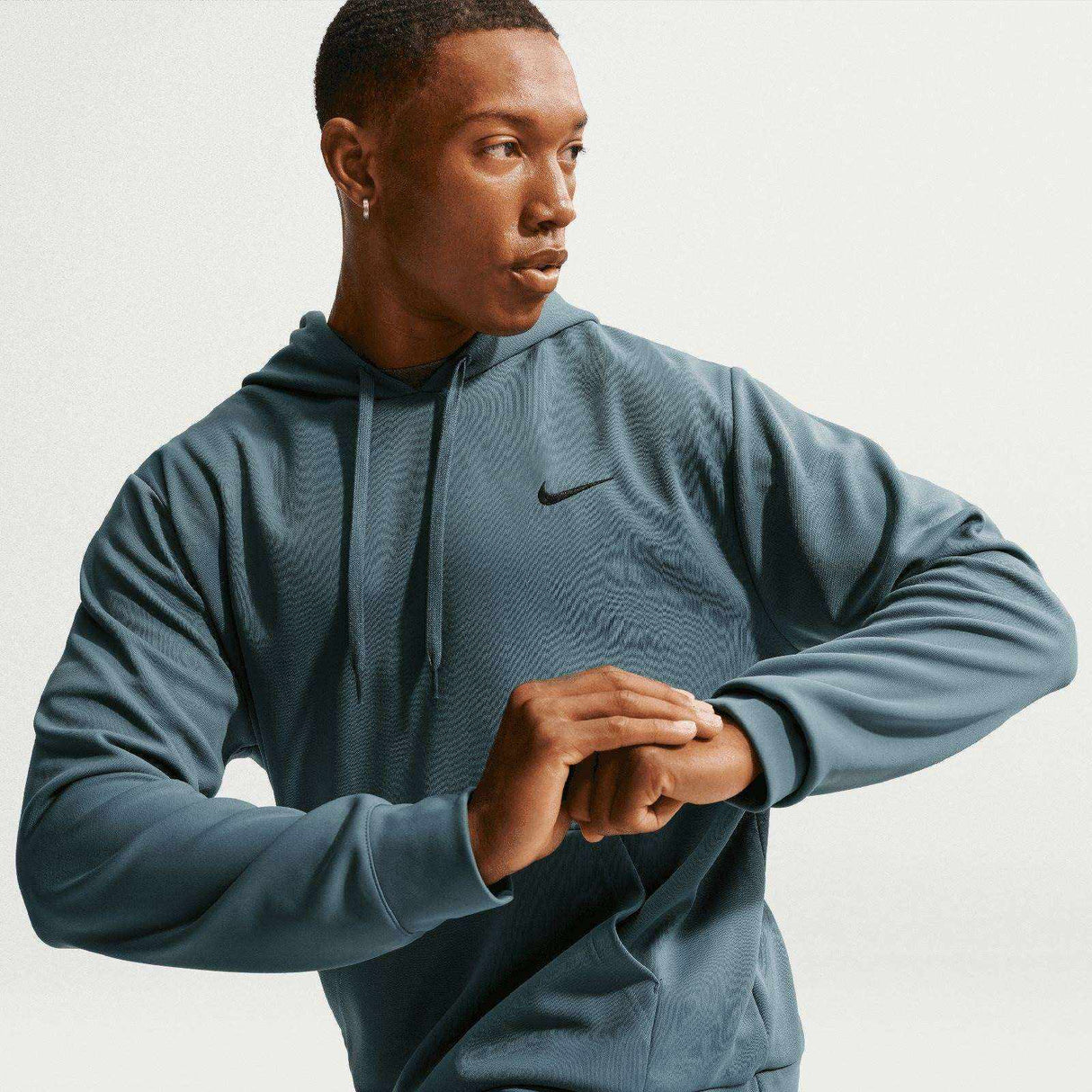 Nike Mens DF UV FLEX FLC PO Hoodie Green