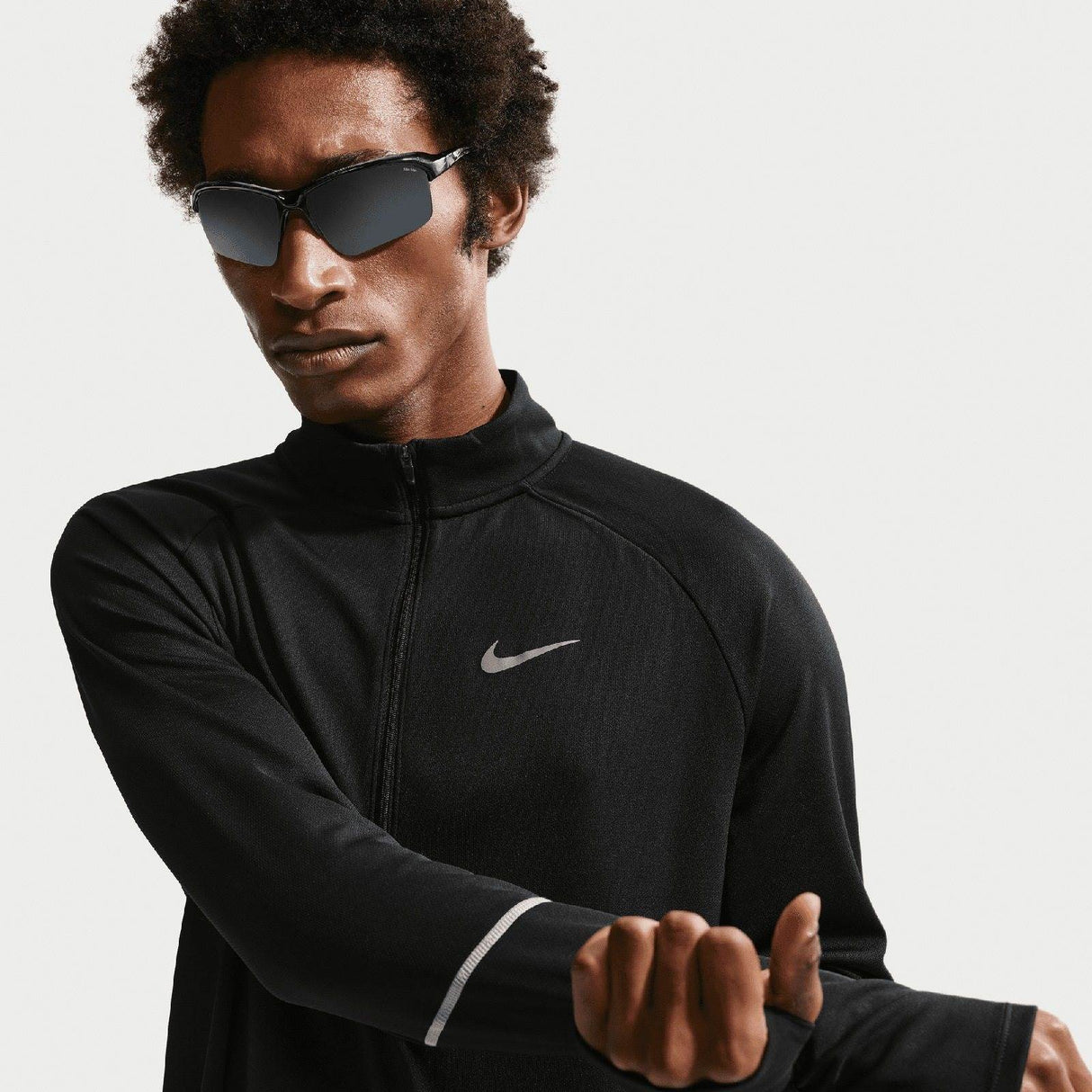 Nike Mens DF UV MILER TOP HZ Black