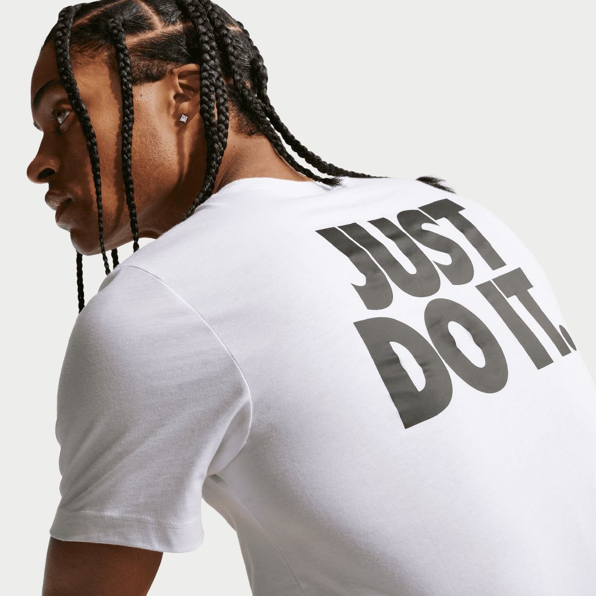 Nike Mens NSW TEE STD JDI White