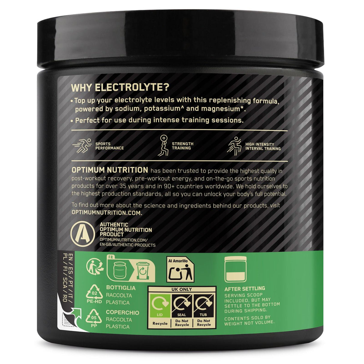 Optimum Nutrition Electrolytes 264g