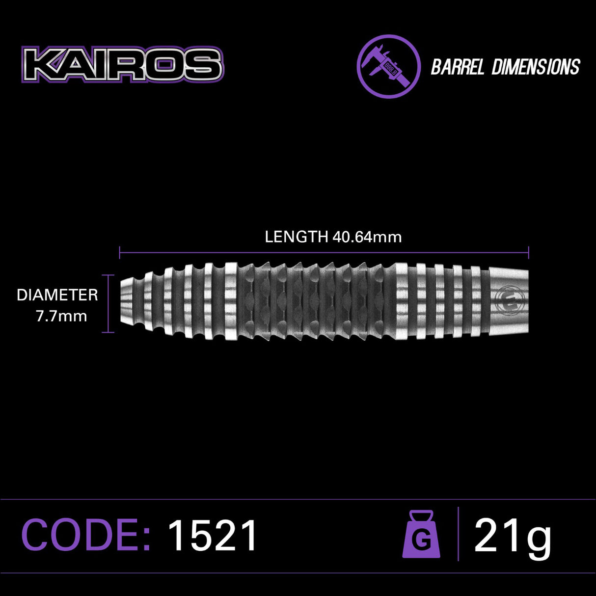 Winmau Kairos Darts 21g