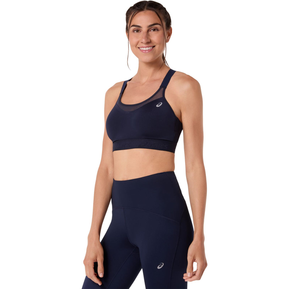 ASICS ROAD COMBINATION BRA NAVY