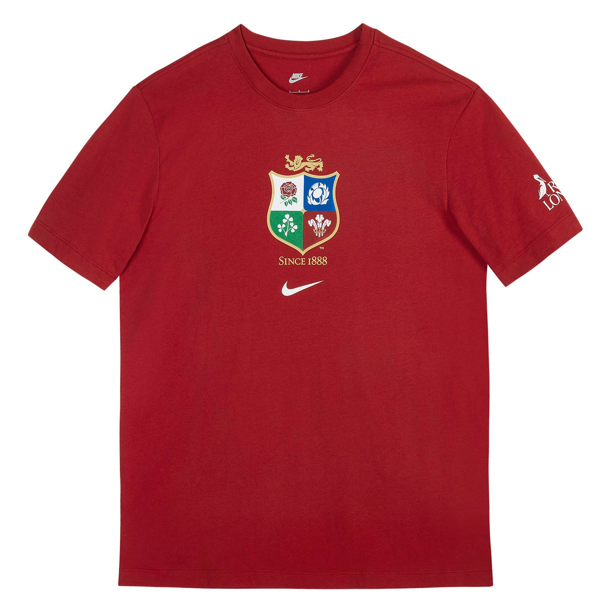 NIKE Womens Lions Mens EVGN Tee Red