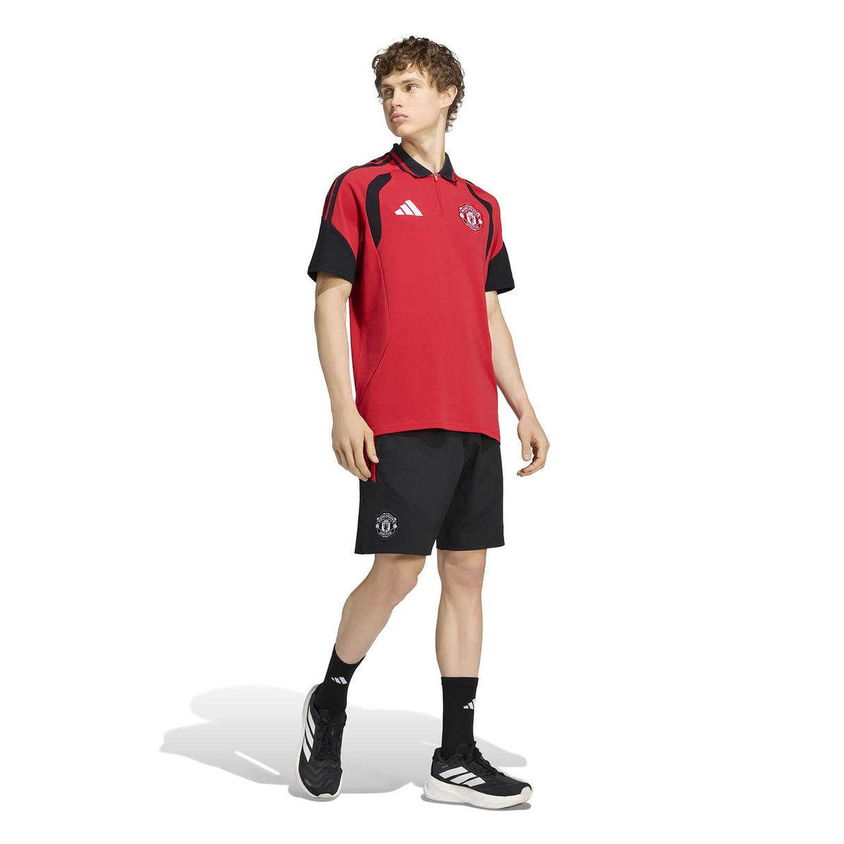 adidas MUFC 26 Polo Shirt Red