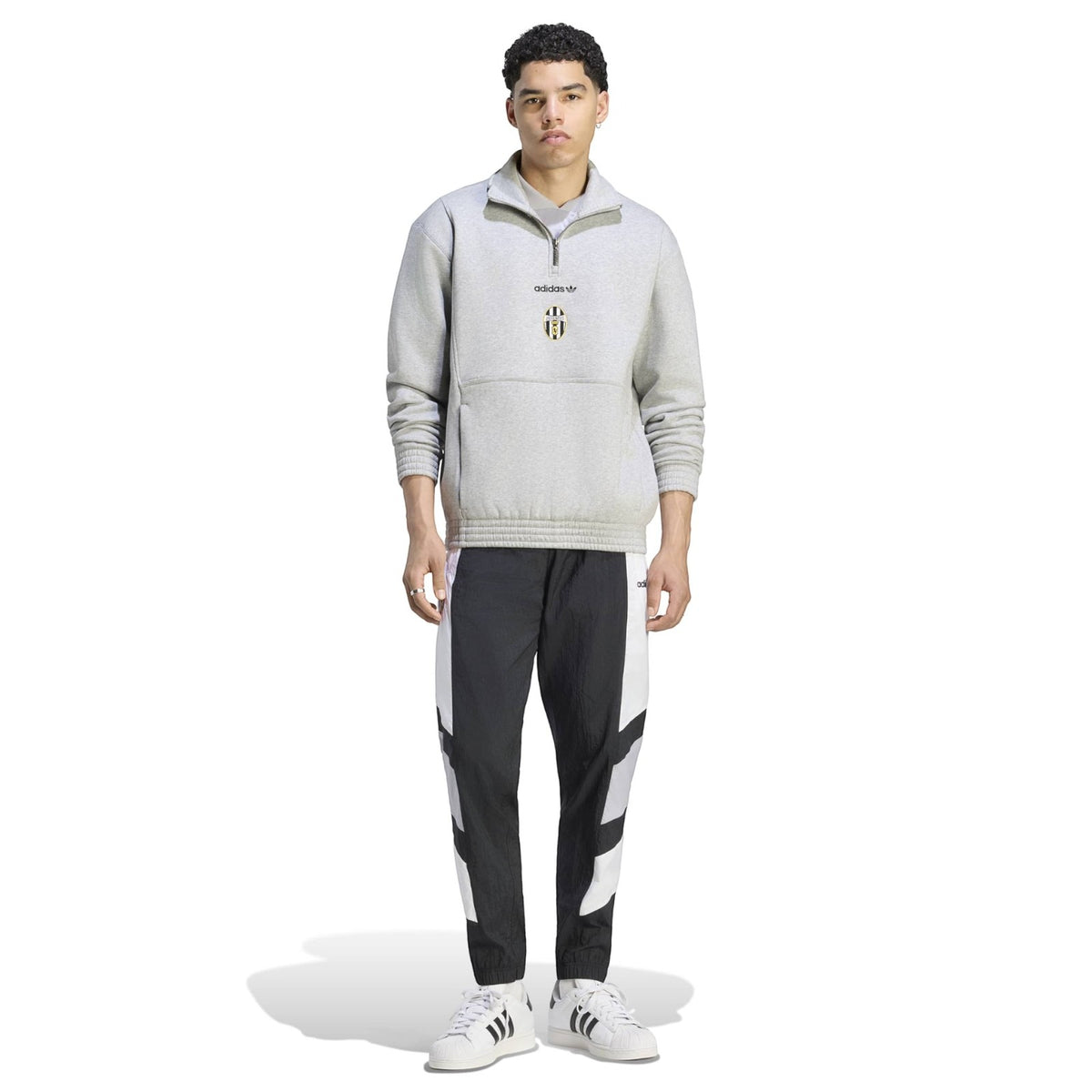 adidas OG Juventus 26 EQT Half Zip Grey