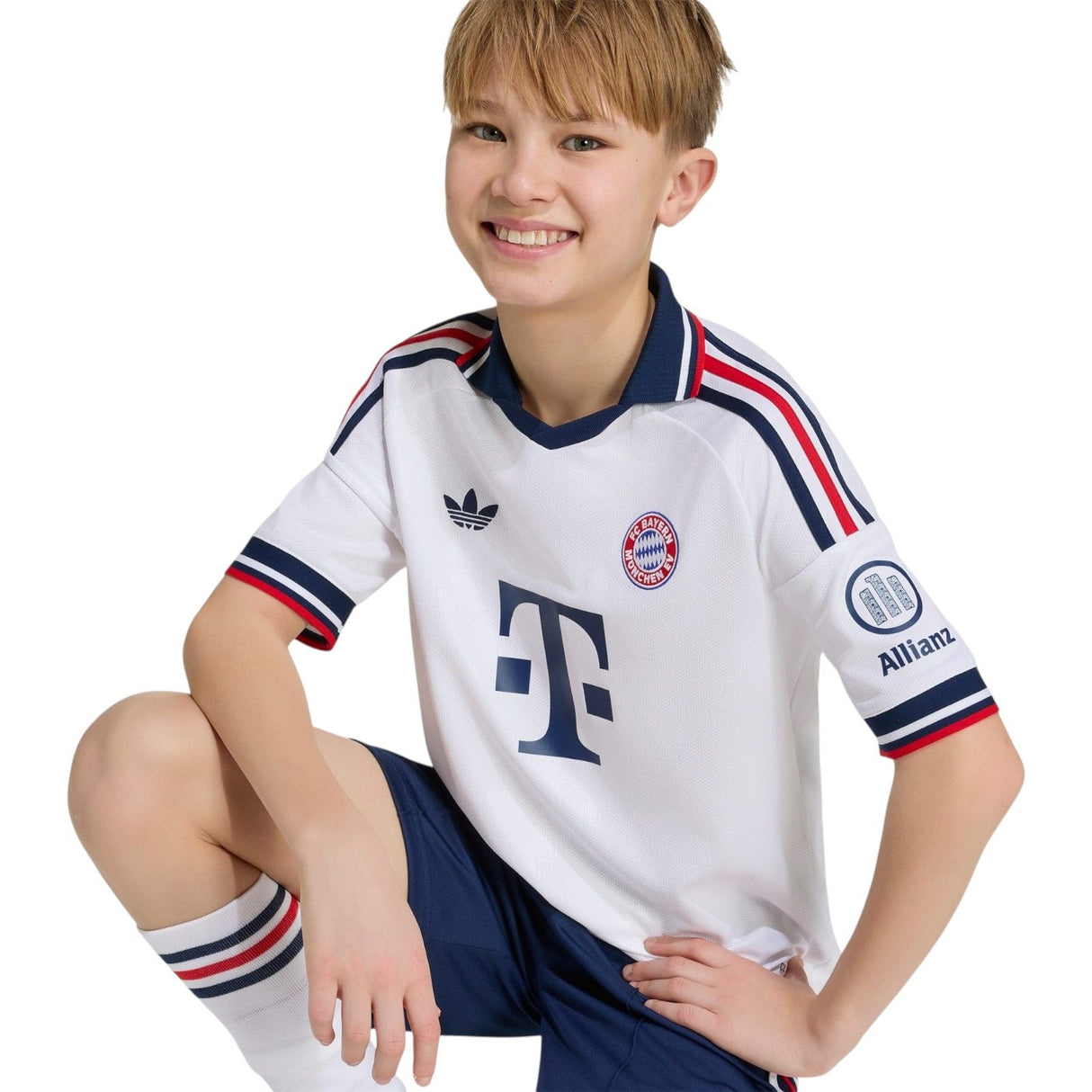 adidas FC Bayern Munich Football 2026/27 Kids Away Jersey