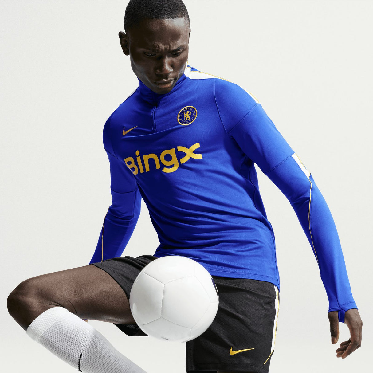 Nike CFC 26 Strike Drill Top Blue