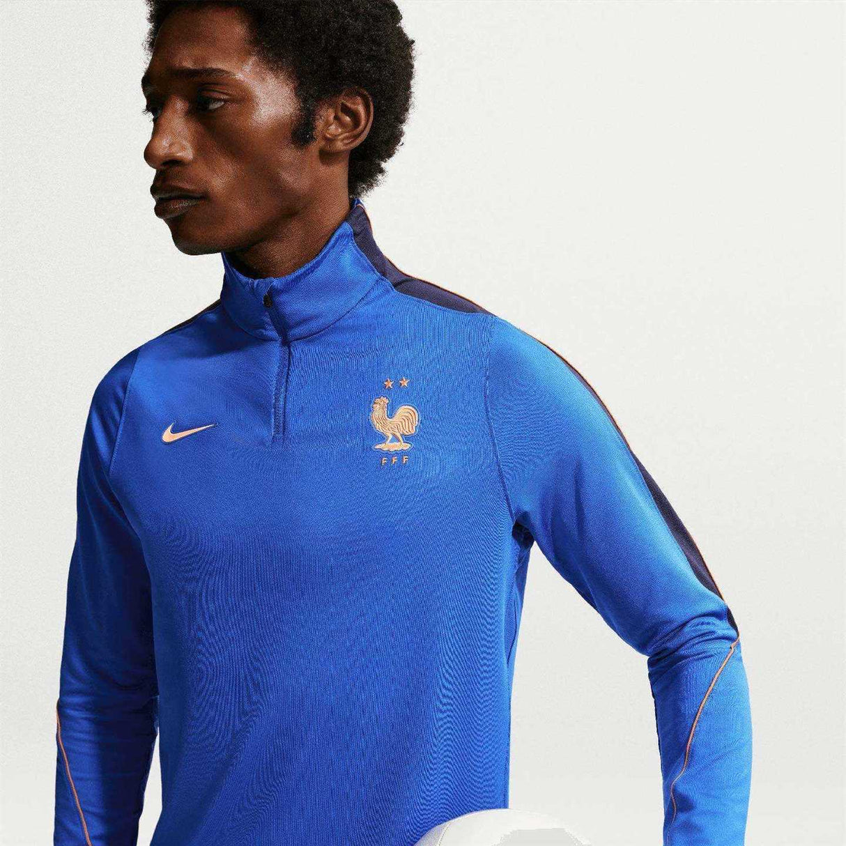 Nike France WC26 Strike Drill Top Blue