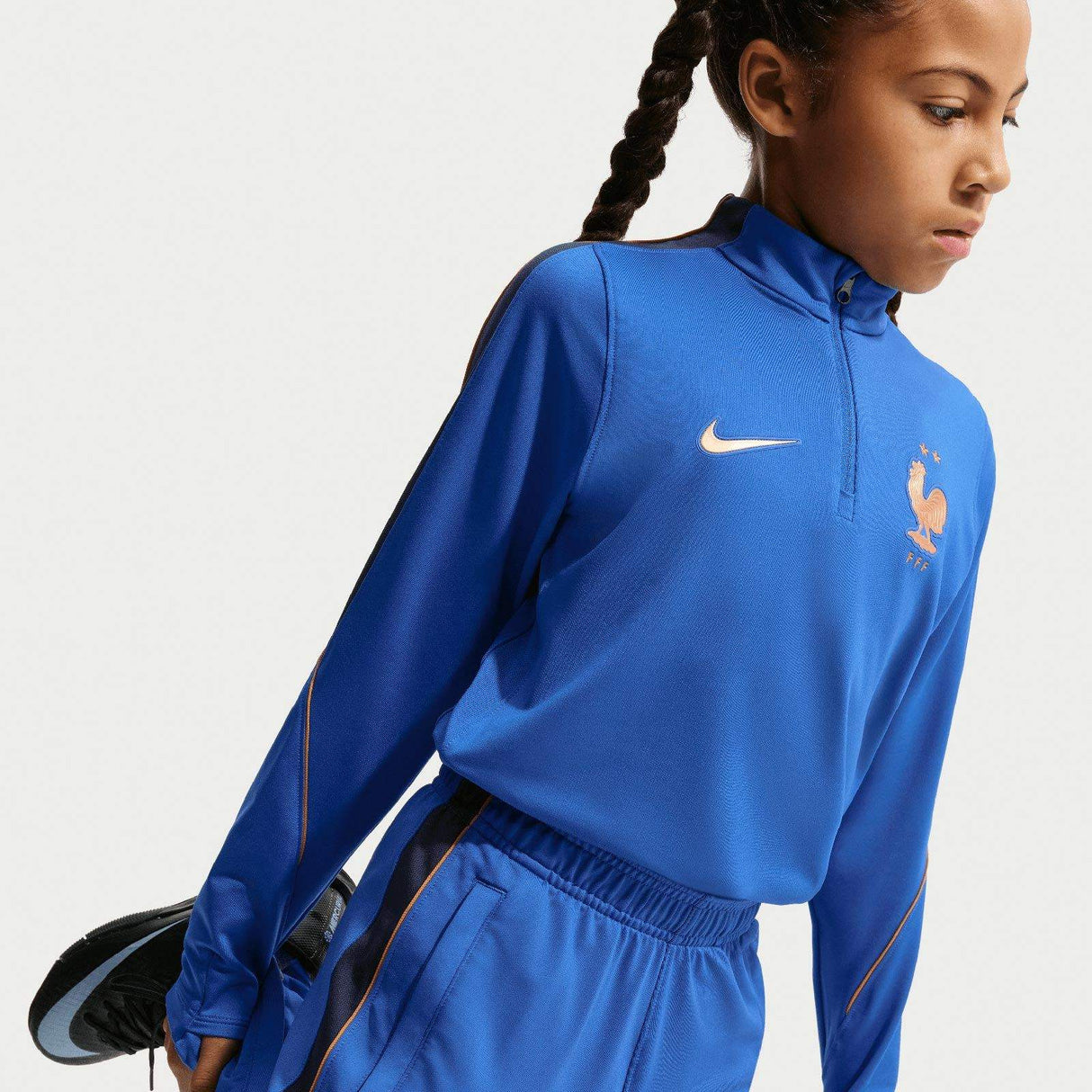 Nike France WC26 Kid Strk Drill Top Blue