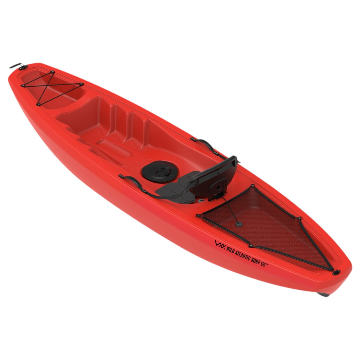 Wild Atlantic Surf 9ft Hull Design Adults Sit On Kayak - Red