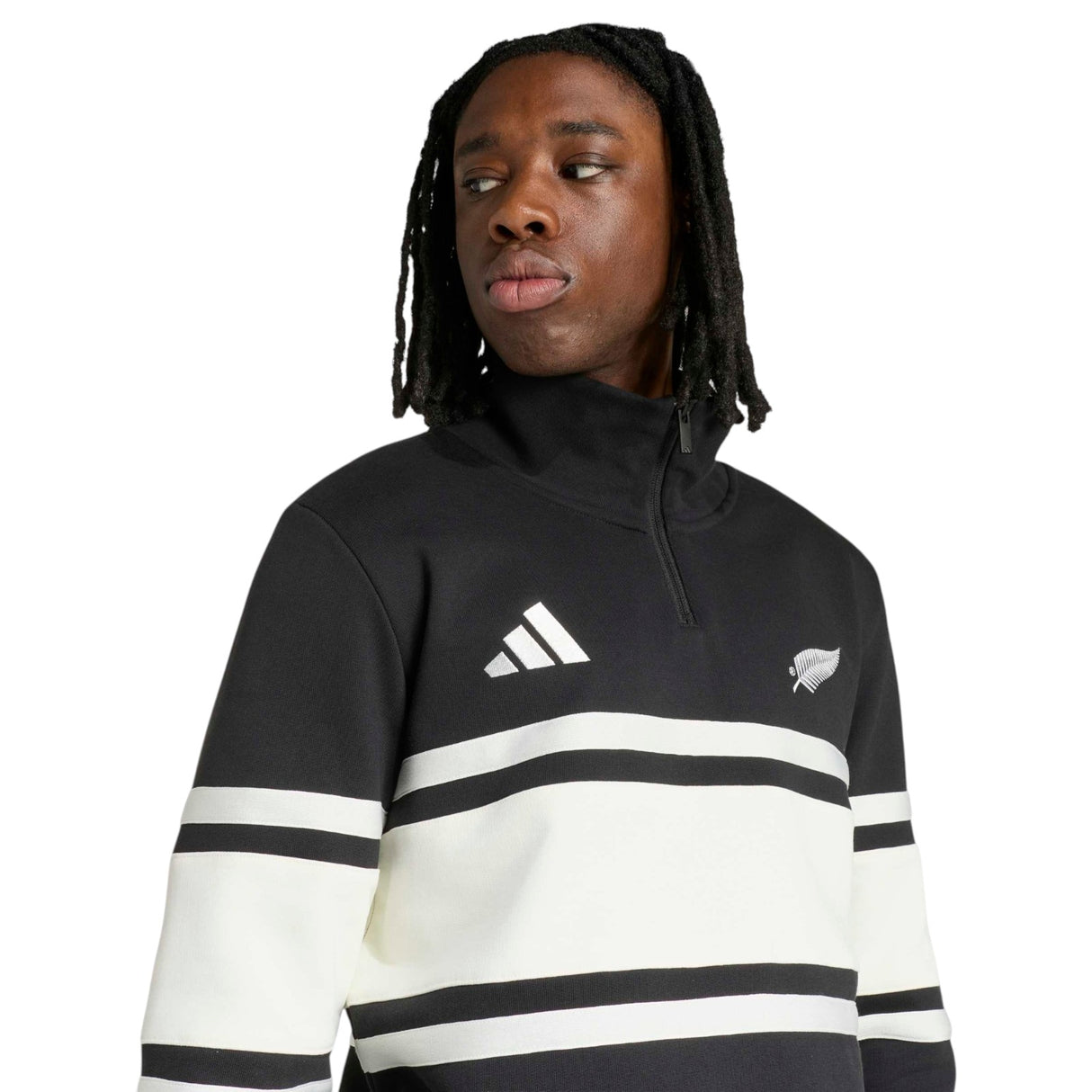 adidas All Blacks LSW QZ Top NF Black