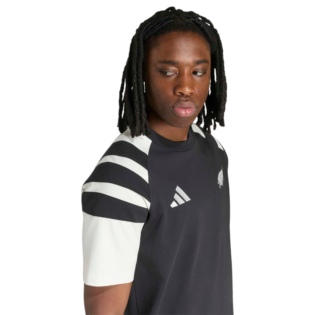 adidas All Blacks Mens LSW Tee Black
