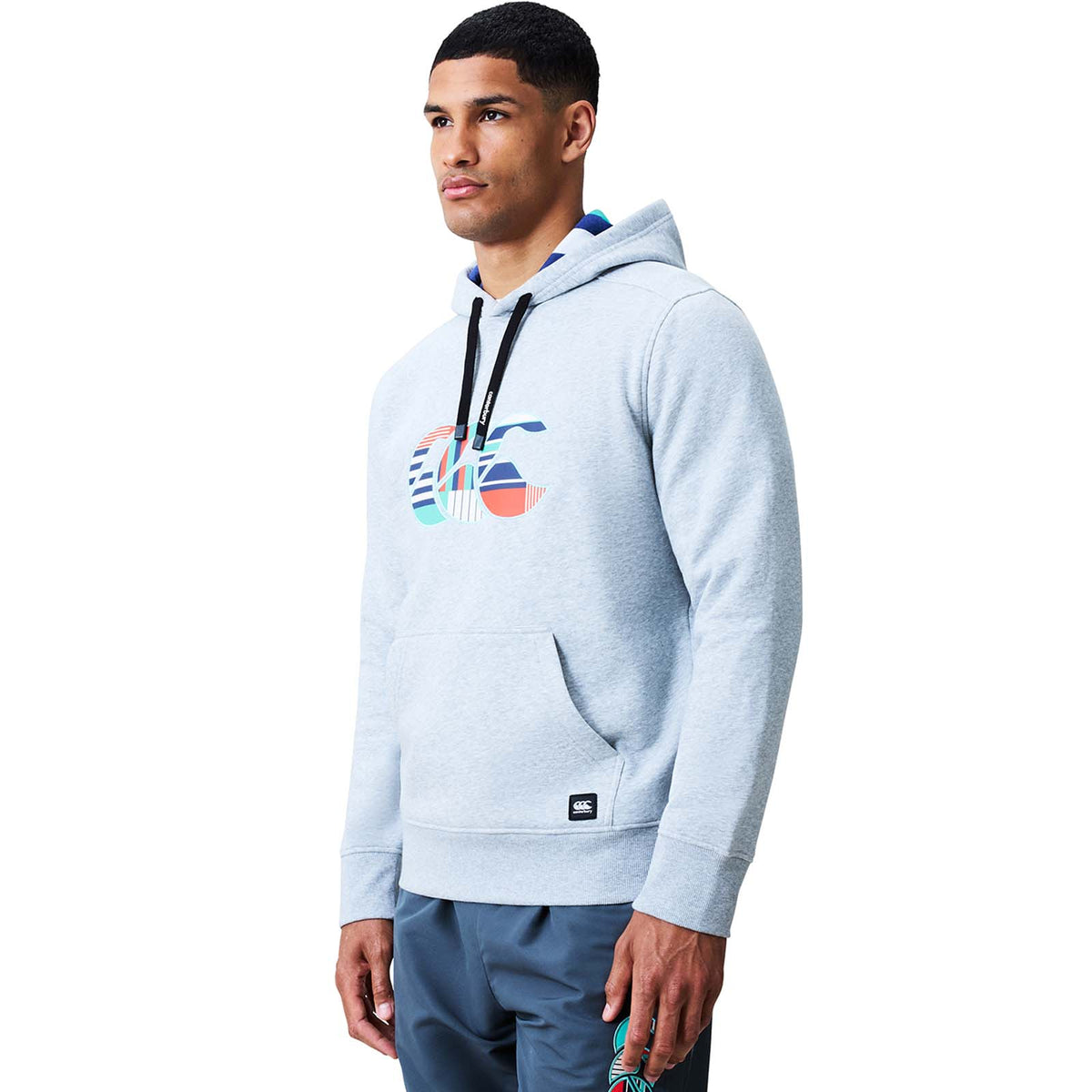 Canterbury Mens Uglies Logo Hoodie Grey