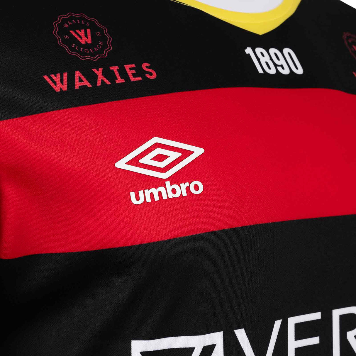 Umbro Sligo RFC Home Replica Jersey Blk