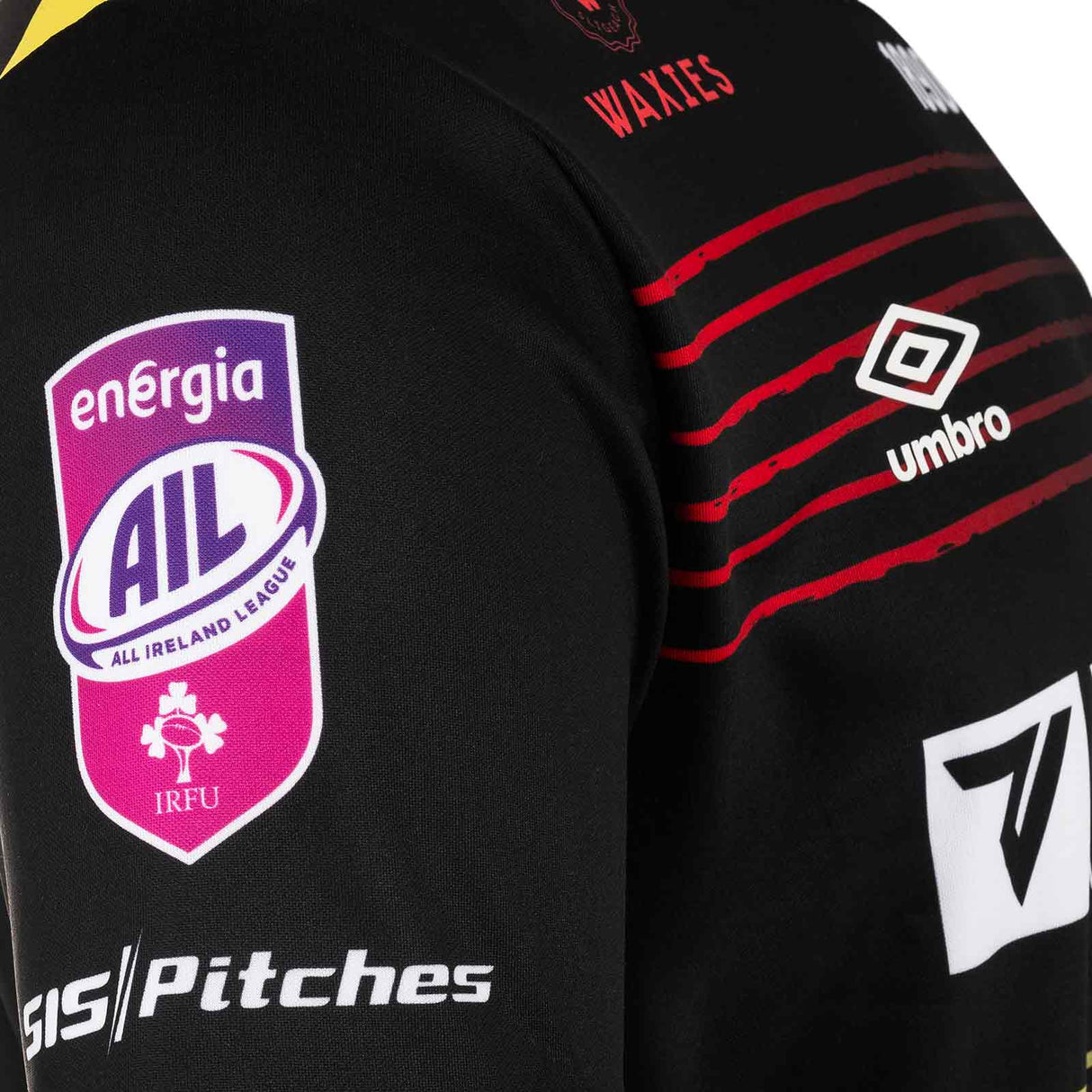 Umbro Sligo RFC Warm up Trng Jersey Blk