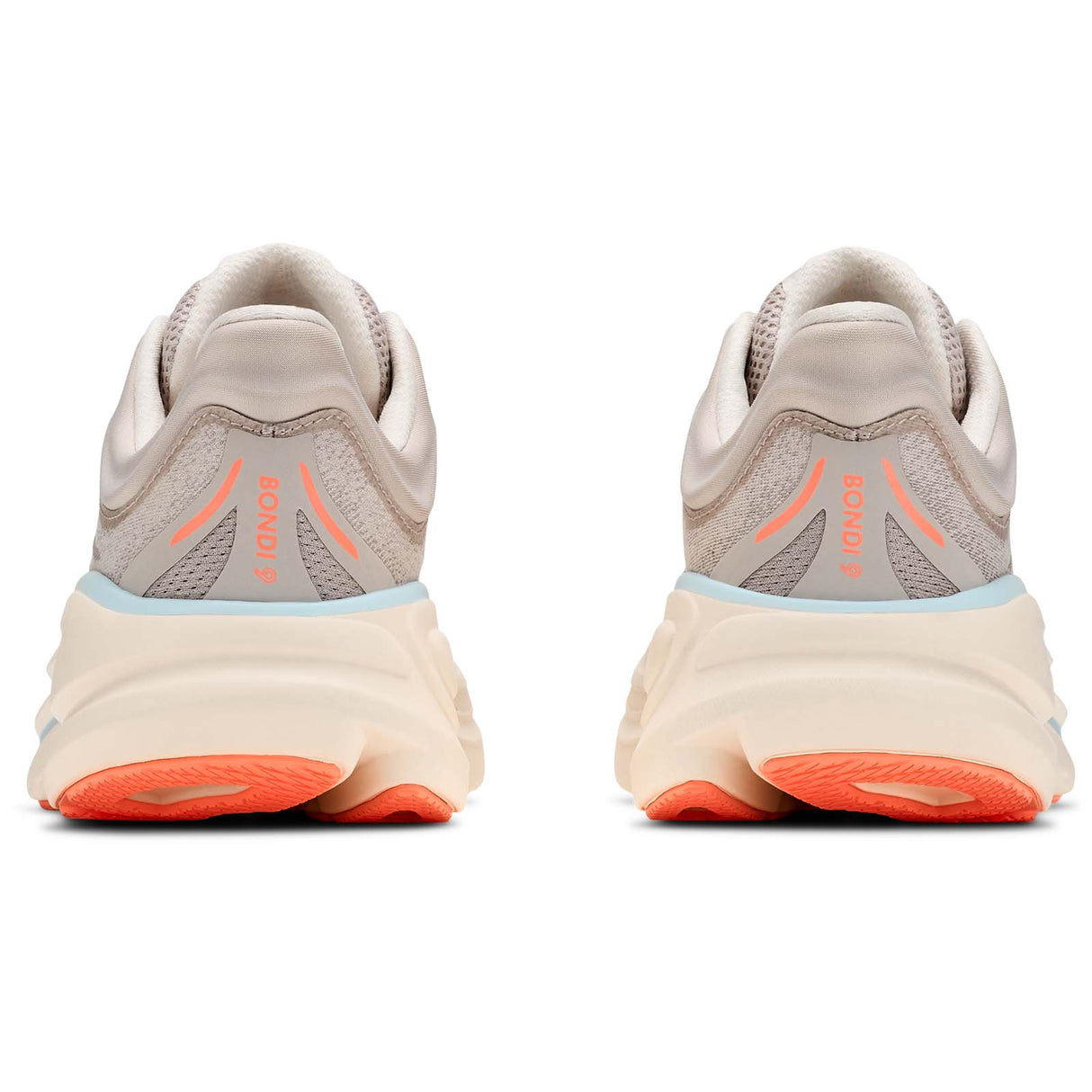 Hoka Bondi 9 Womens Grey Mineral