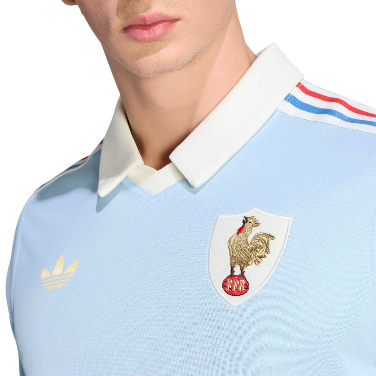 adidas France Rugby 120 Le Crunch Adults Home Replica Jersey