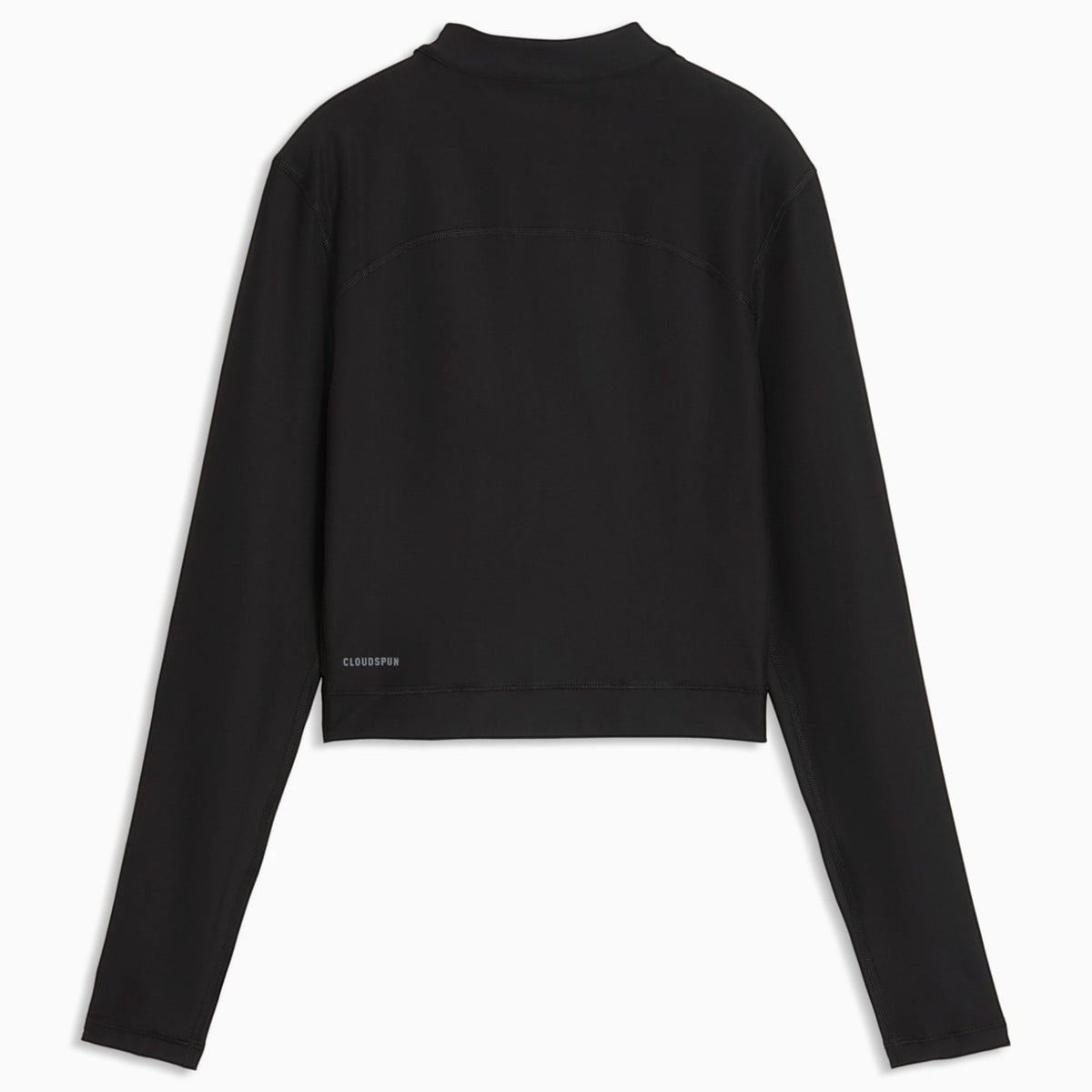 Puma W Cloudspun Zip Long Sleeve Black