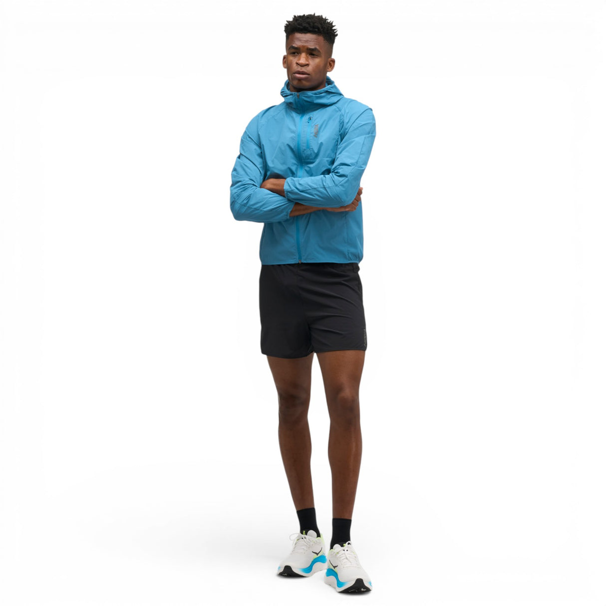 Hoka M Skyflow Wind Jacket Blue
